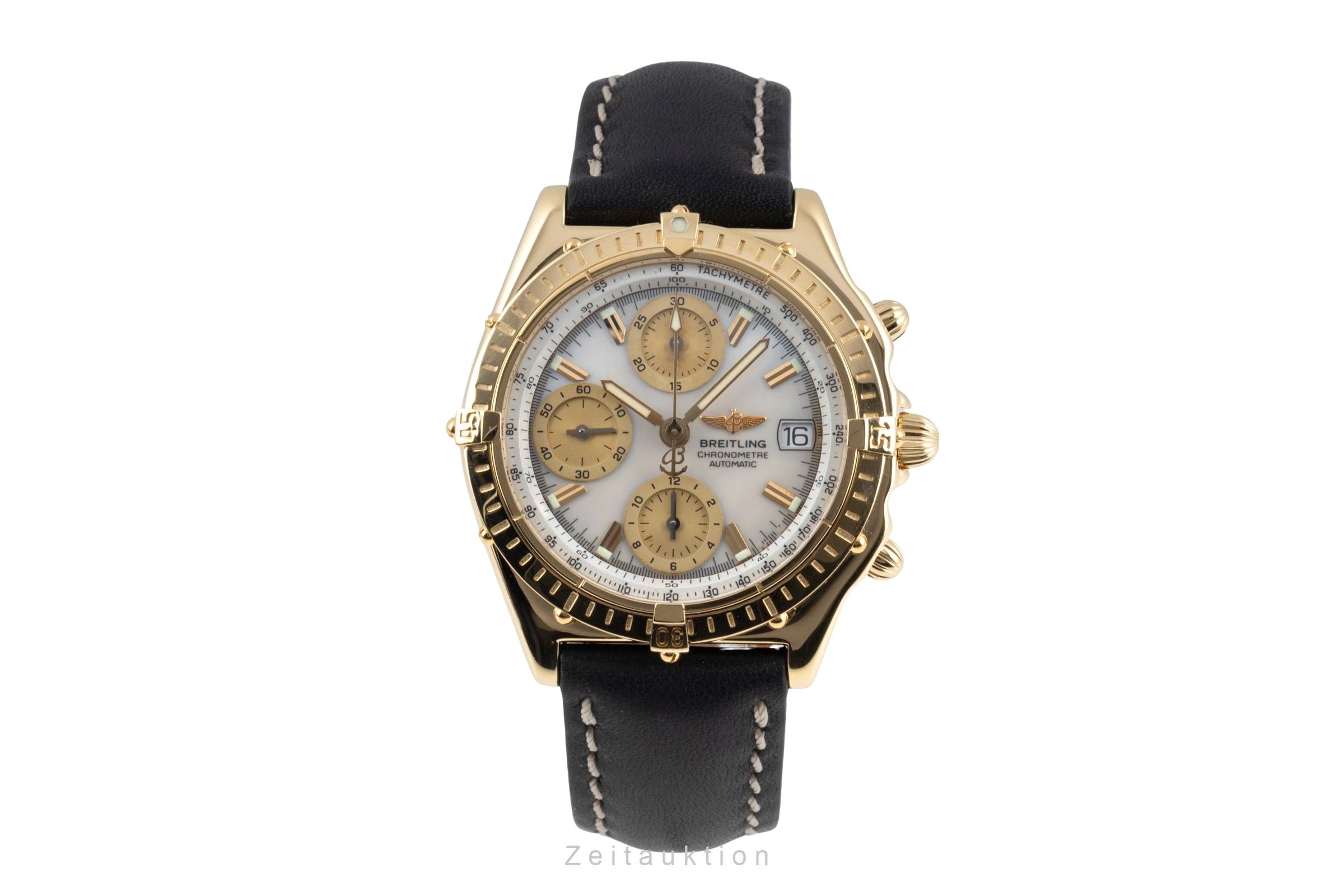 Breitling Chronomat cronógrafo oro de 18 quilates automático reloj para caballeros K13050.1  [2600797]