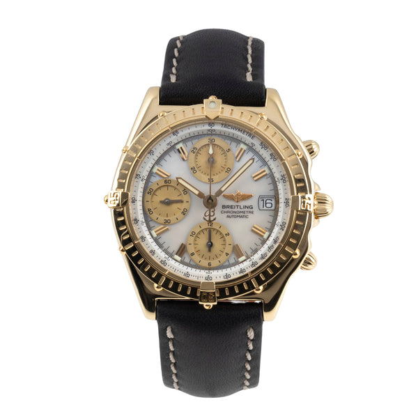 Breitling Chronomat cronógrafo oro de 18 quilates automático reloj para caballeros K13050.1  [2600797]