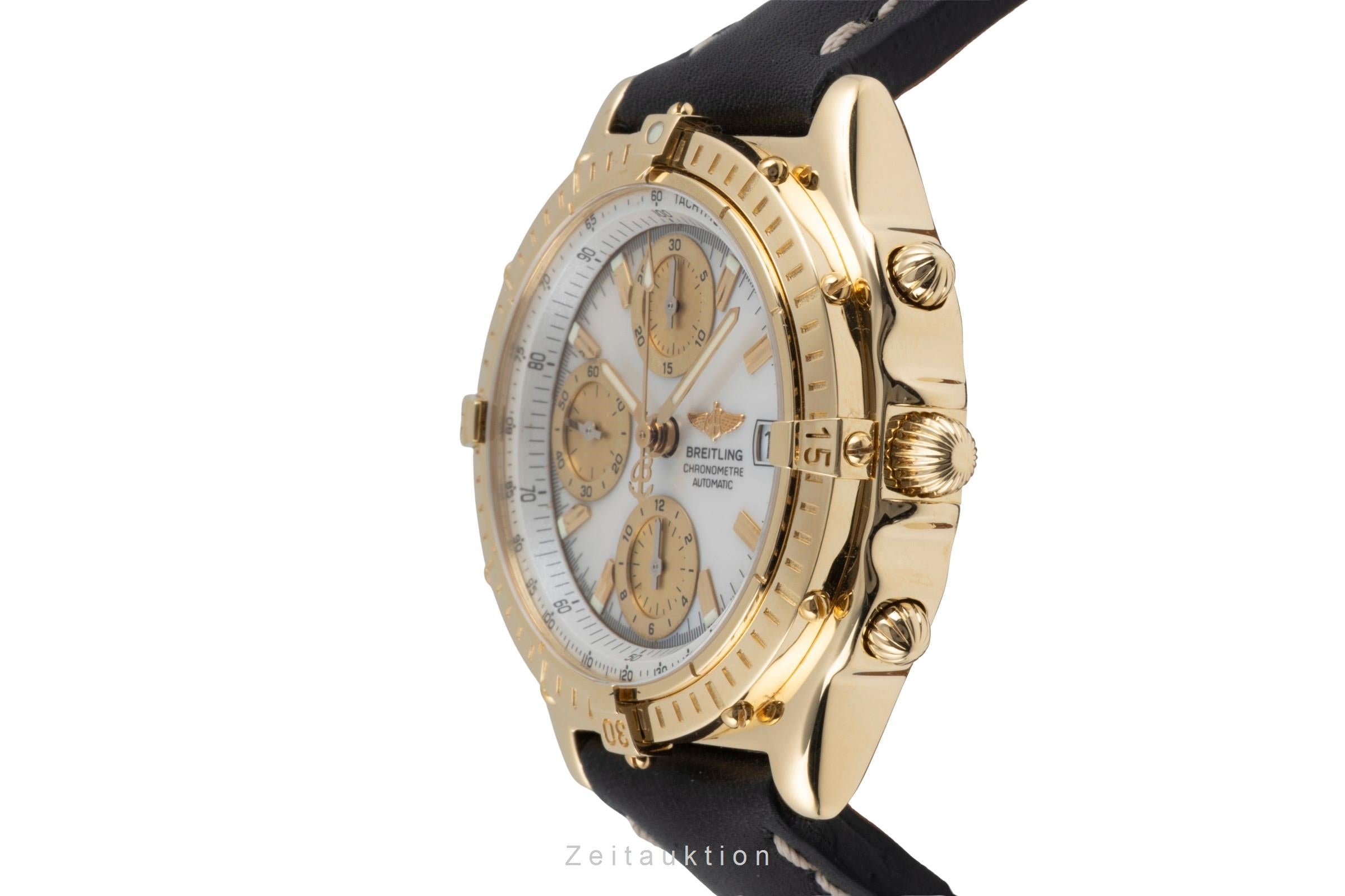 Breitling Chronomat cronógrafo oro de 18 quilates automático reloj para caballeros K13050.1  [2600797]