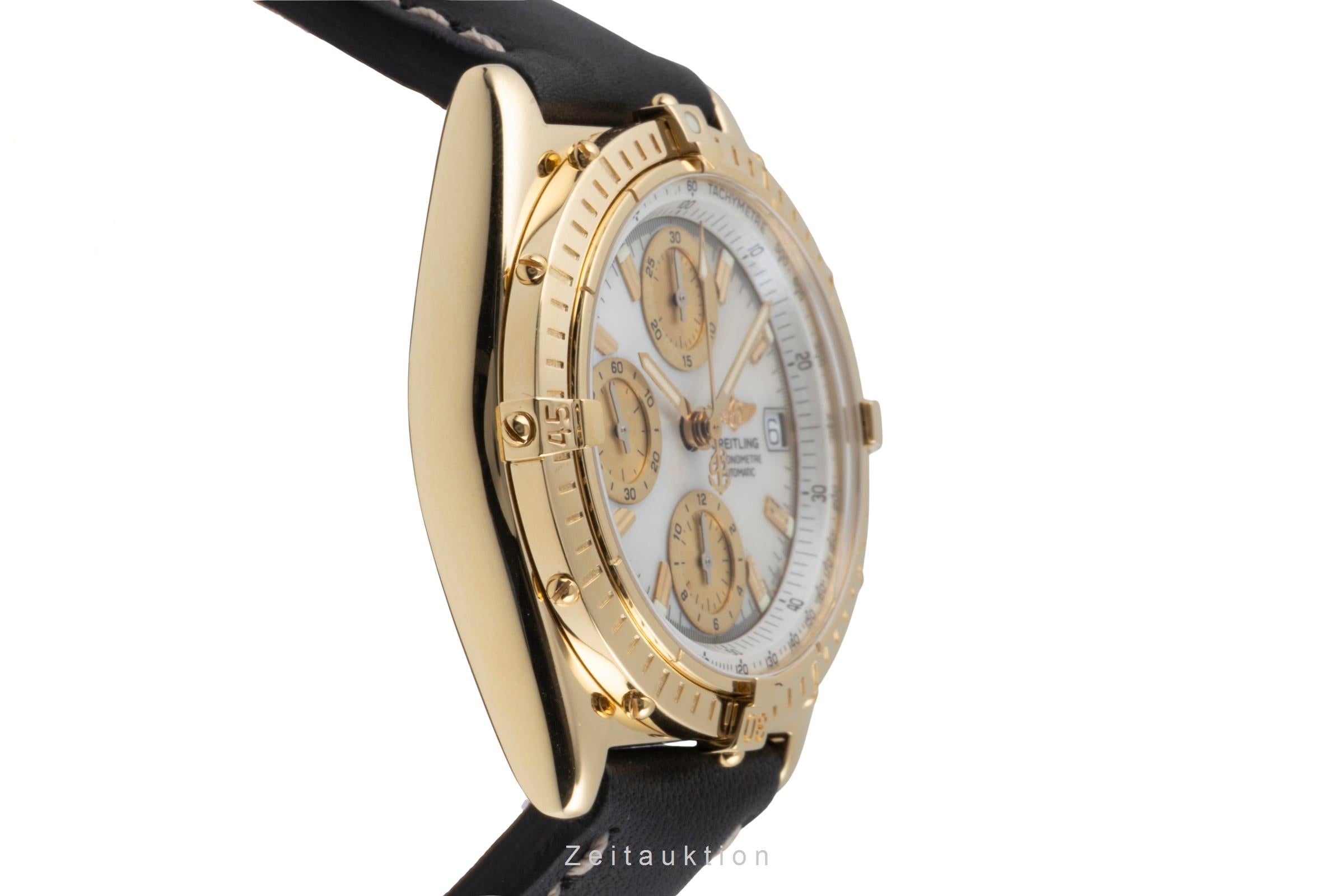 Breitling Chronomat cronógrafo oro de 18 quilates automático reloj para caballeros K13050.1  [2600797]