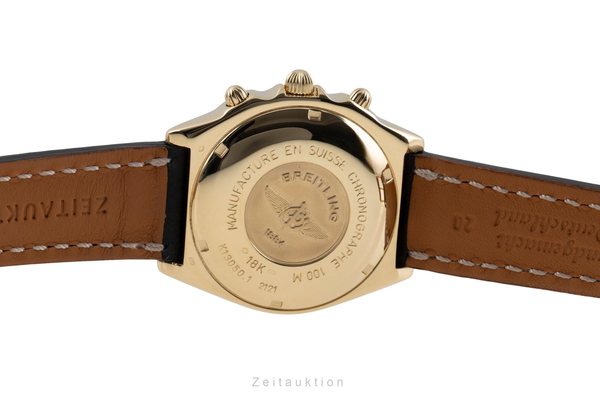 Breitling Chronomat cronógrafo oro de 18 quilates automático reloj para caballeros K13050.1  [2600797]