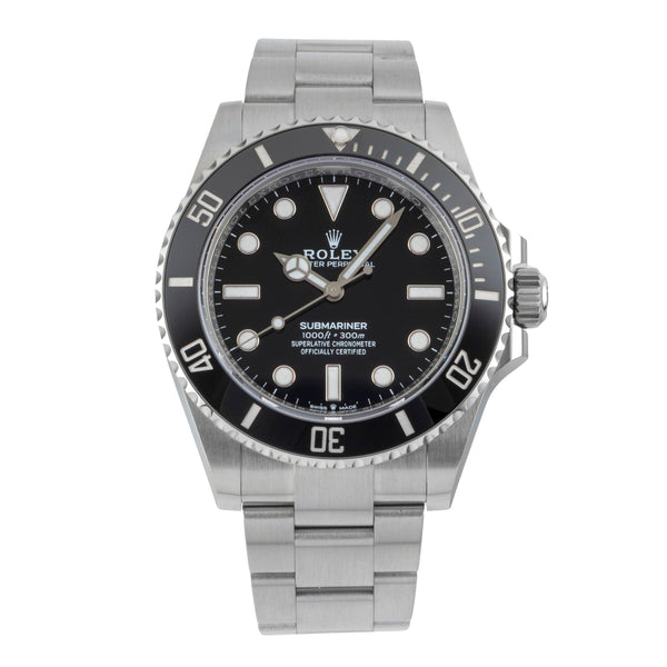 Rolex Submariner No Date Edelstahl Automatik Herrenuhr Ref. 124060 B&P 2023 [2600800]