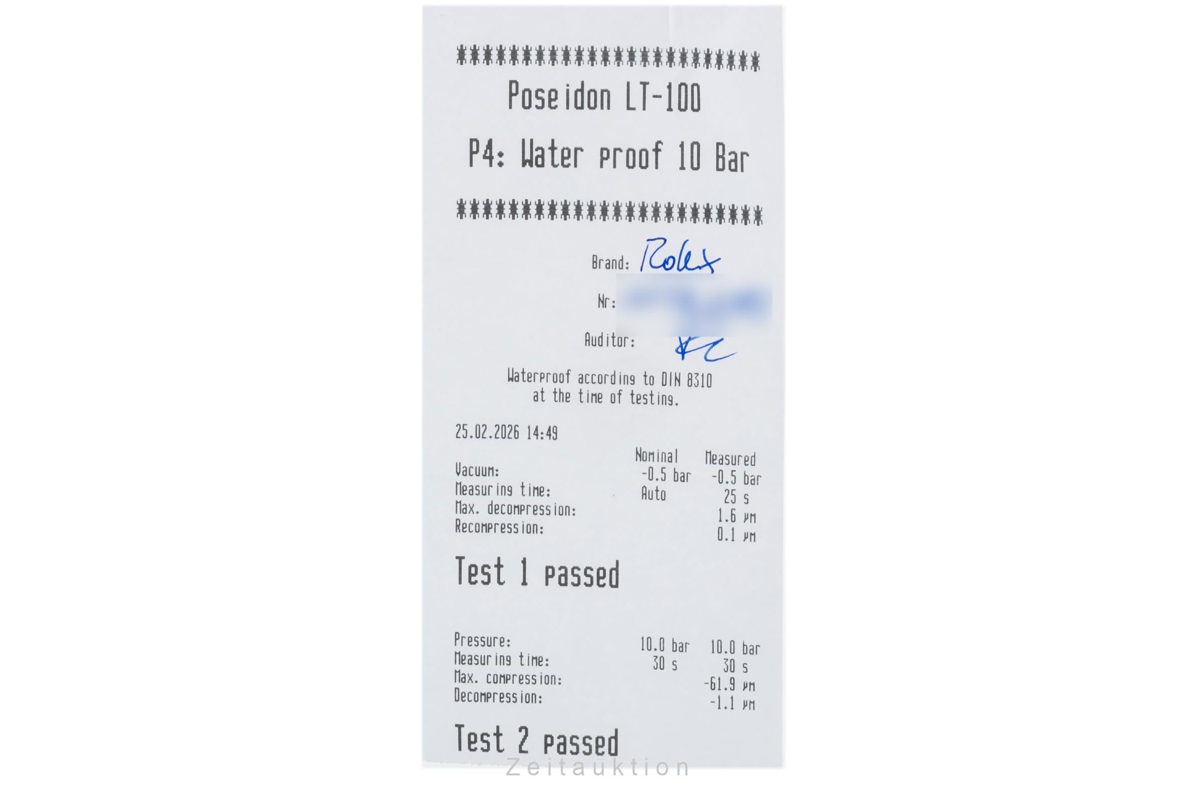 Rolex Submariner No Date Edelstahl Automatik Herrenuhr Ref. 124060 B&P 2023 [2600800]