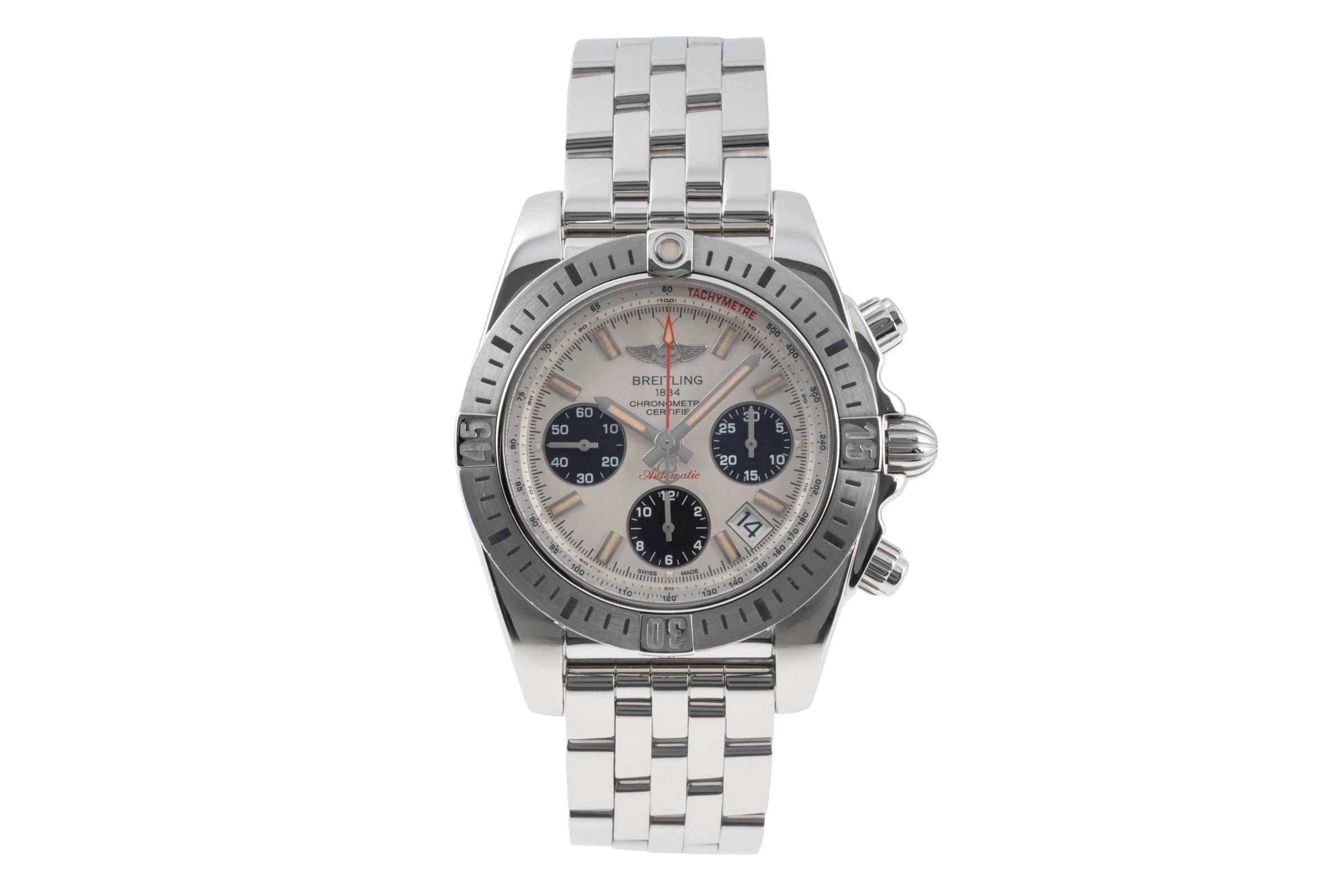 Breitling Chronomat chronograph steel automatic men's watch AB0144  [2600803]