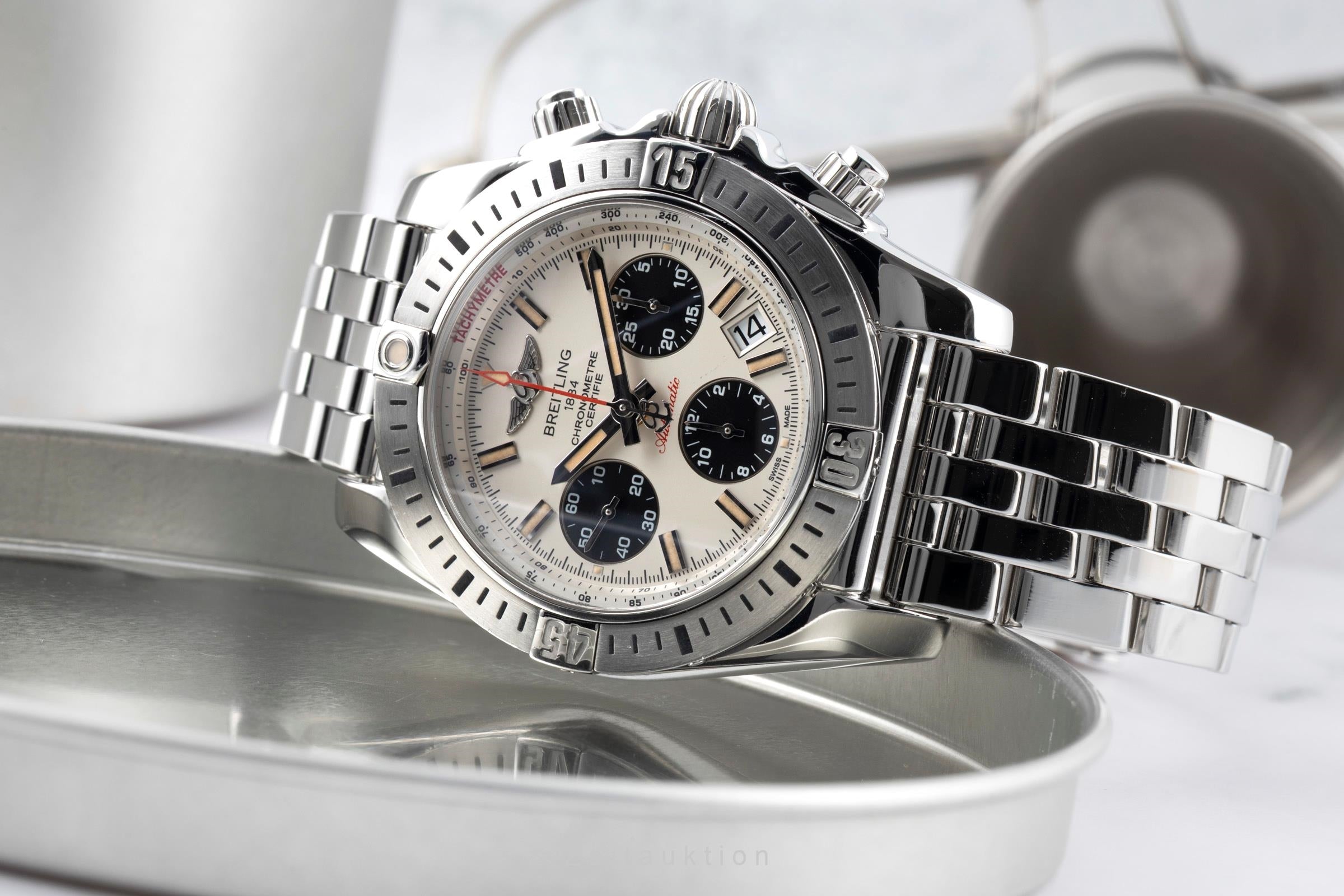 Breitling Chronomat chronograph steel automatic men's watch AB0144  [2600803]