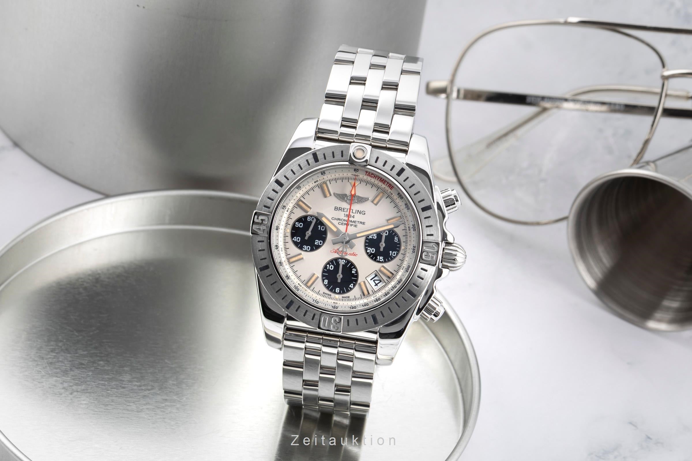 Breitling Chronomat chronograph steel automatic men's watch AB0144  [2600803]