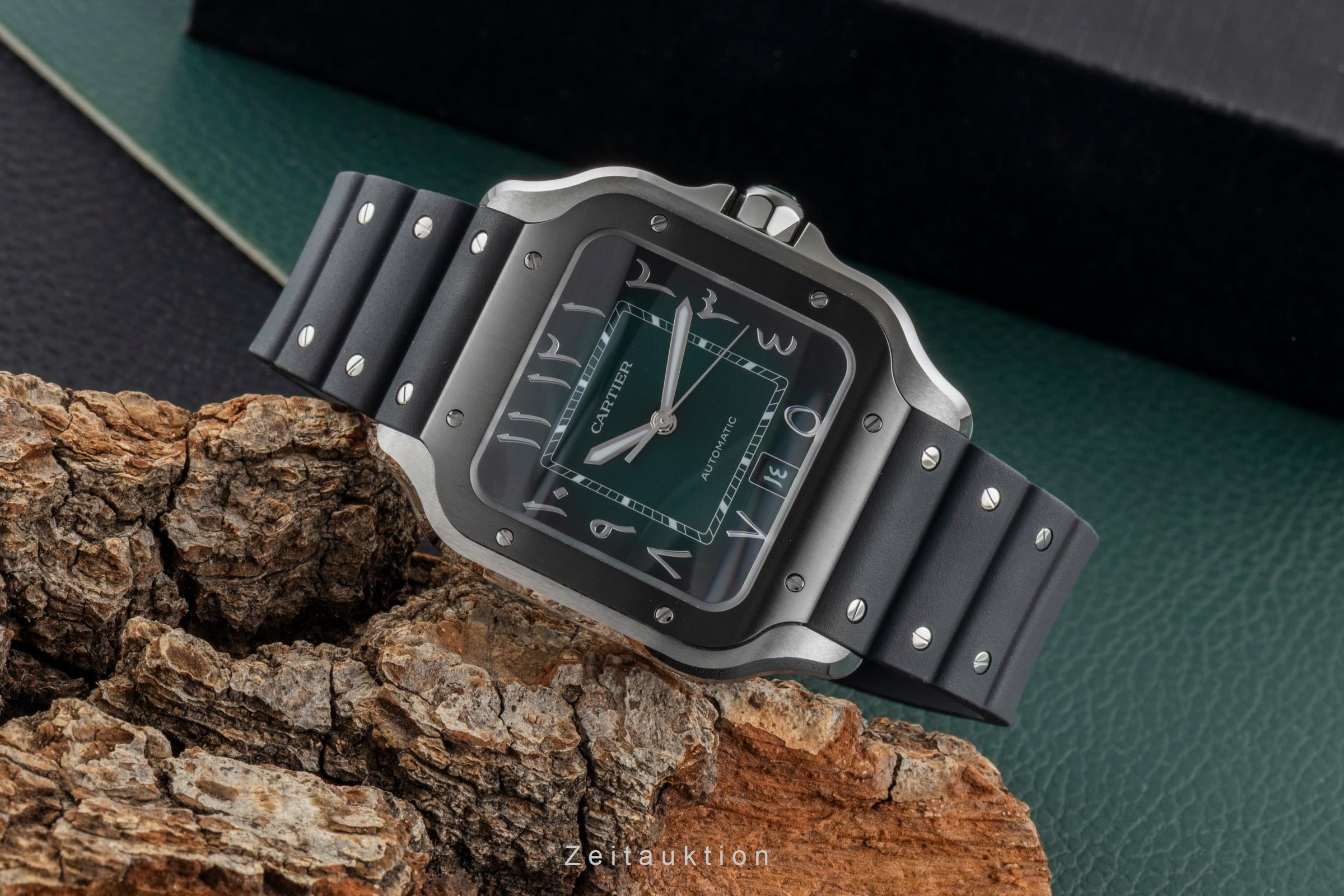 Cartier Santos acciaio automatismo orologio da uomo WSSA0055  [2600804]