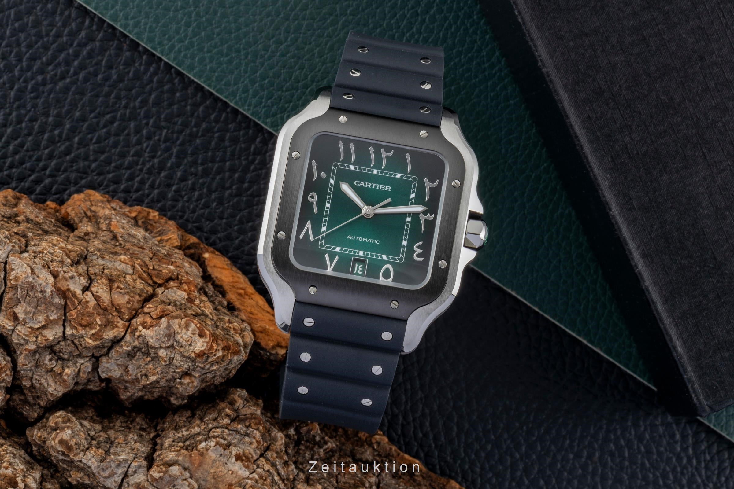 Cartier Santos acciaio automatismo orologio da uomo WSSA0055  [2600804]