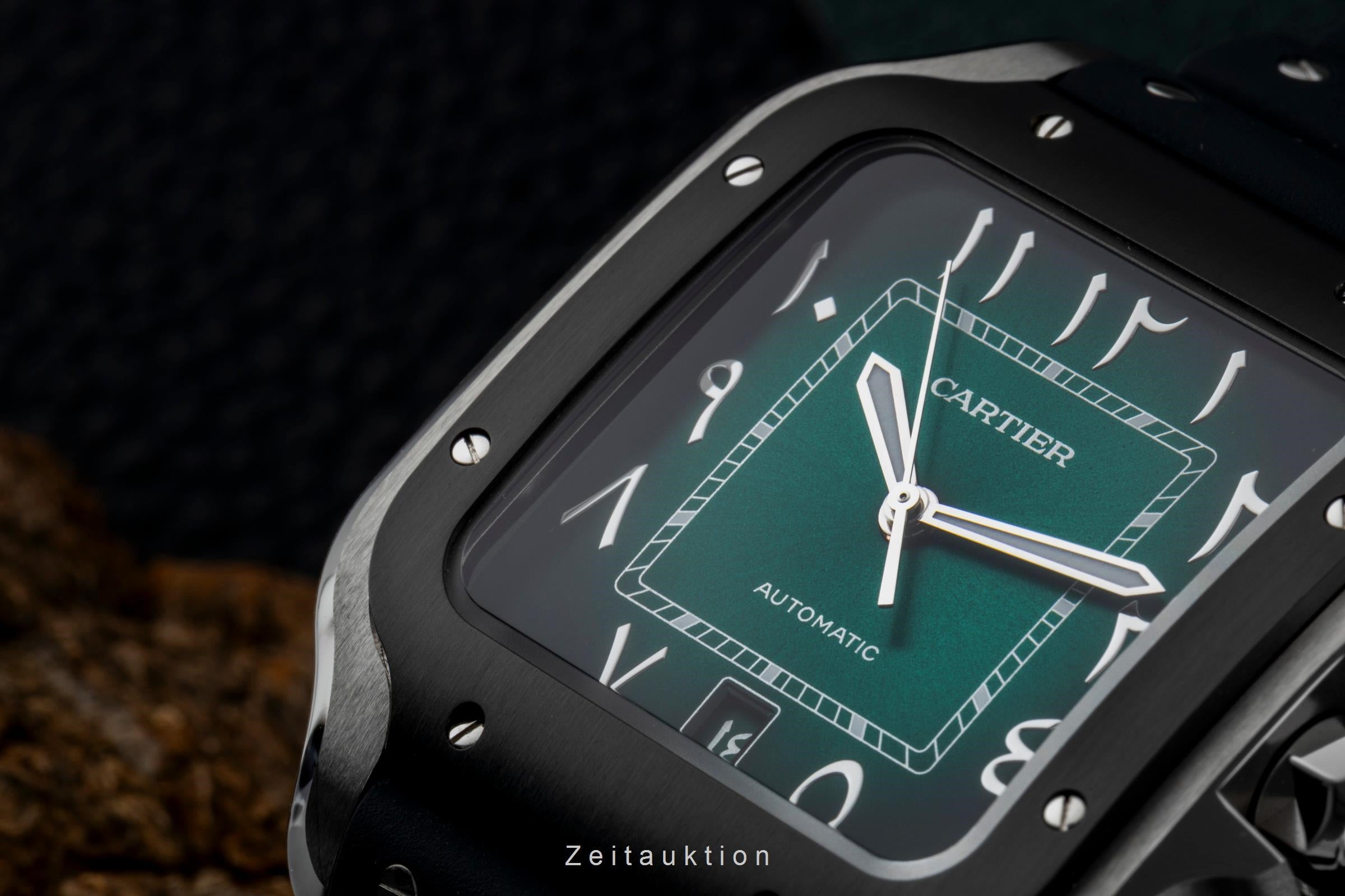 Cartier Santos acciaio automatismo orologio da uomo WSSA0055  [2600804]