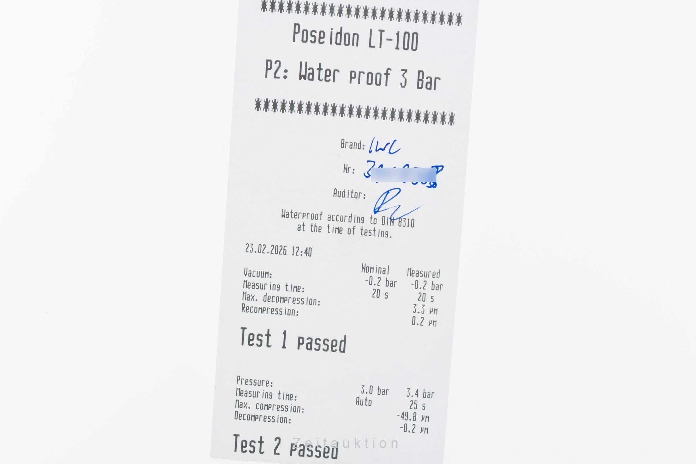 IWC Portugieser steel automatic men's watch IW500107 LP: 14000EUR  [2600805]