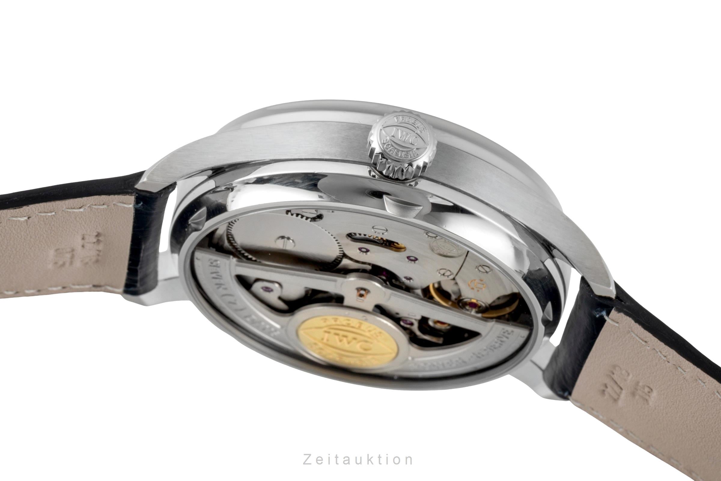 IWC Portugieser steel automatic men's watch IW500107 LP: 14000EUR  [2600805]