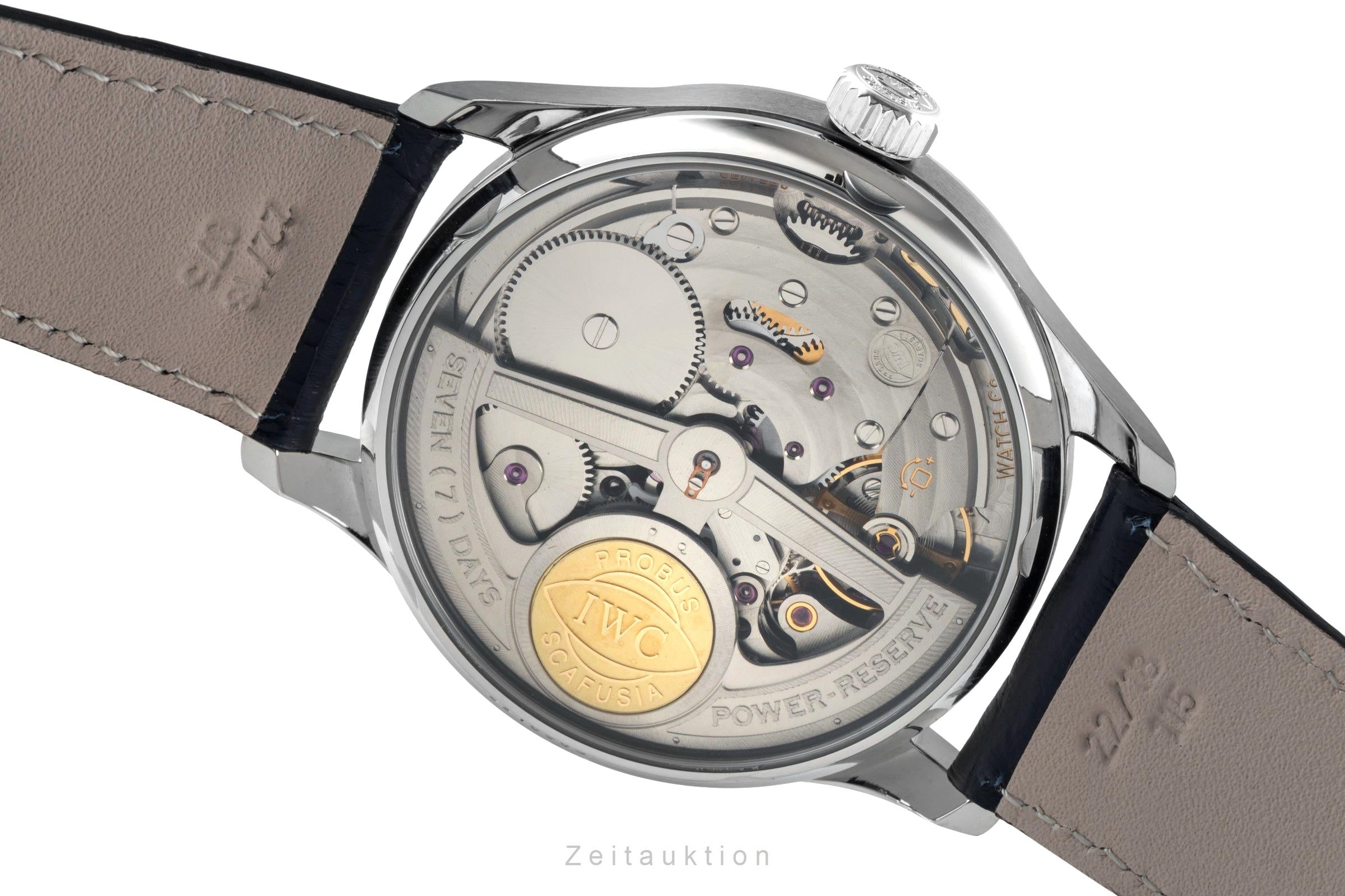 IWC Portugieser steel automatic men's watch IW500107 LP: 14000EUR  [2600805]