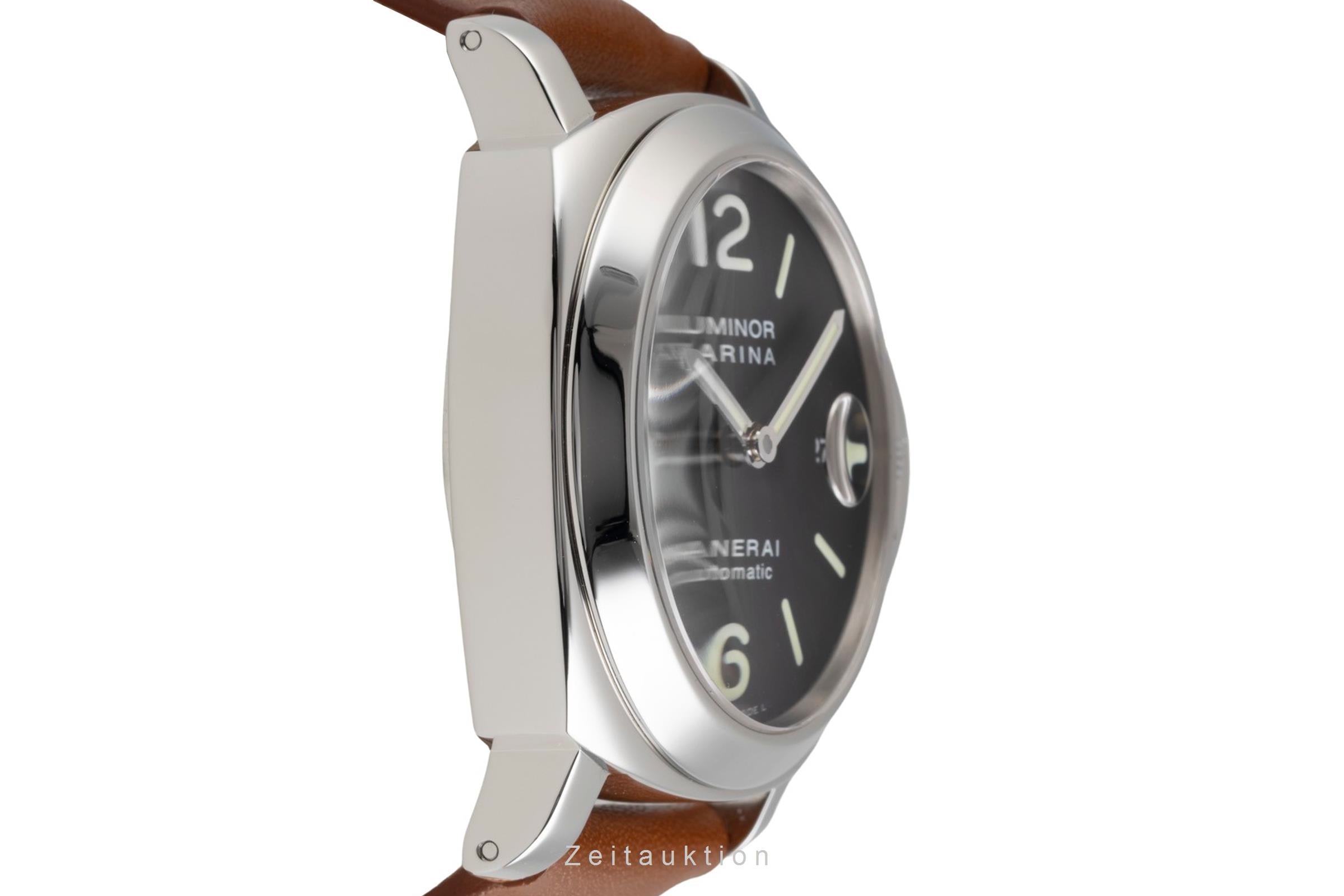 Panerai Luminor Marina acier automatique montre pour hommes PAM00104  [2600806]