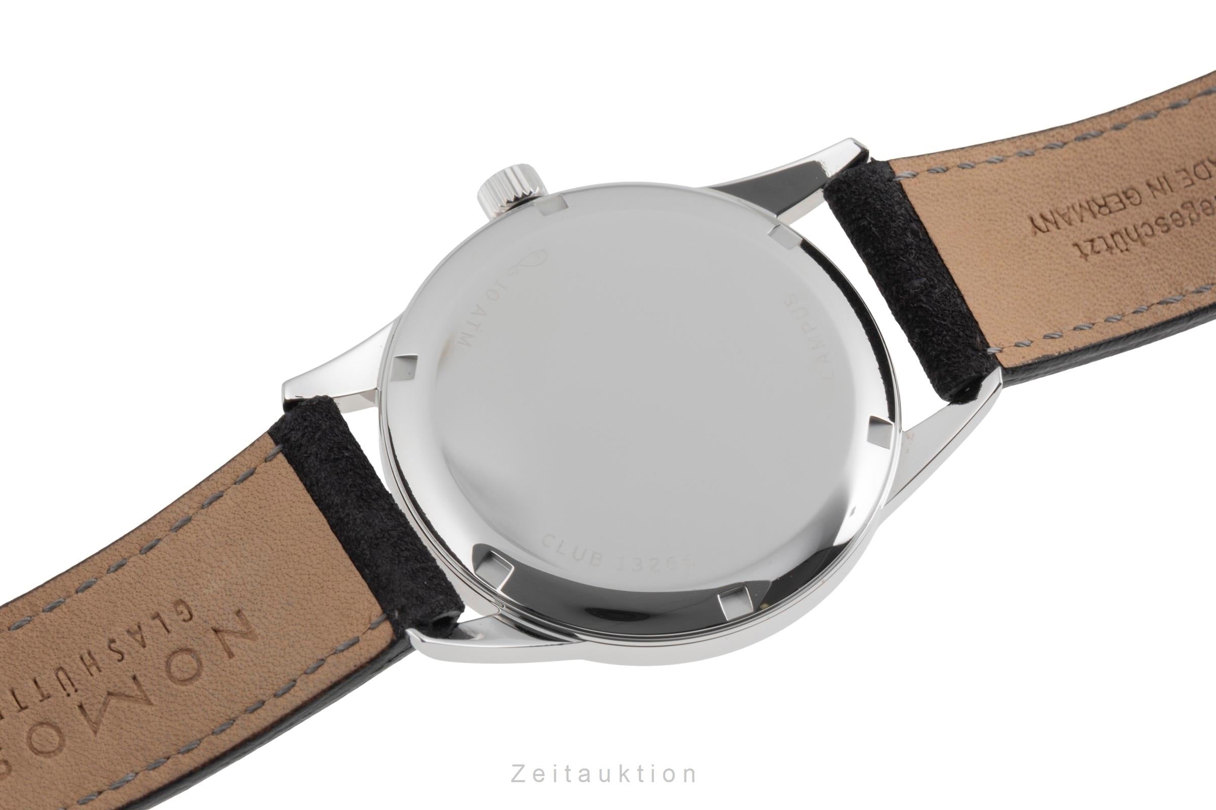 Nomos Club steel manual winding men's watch 735 LP: 1480EUR  [2600809]