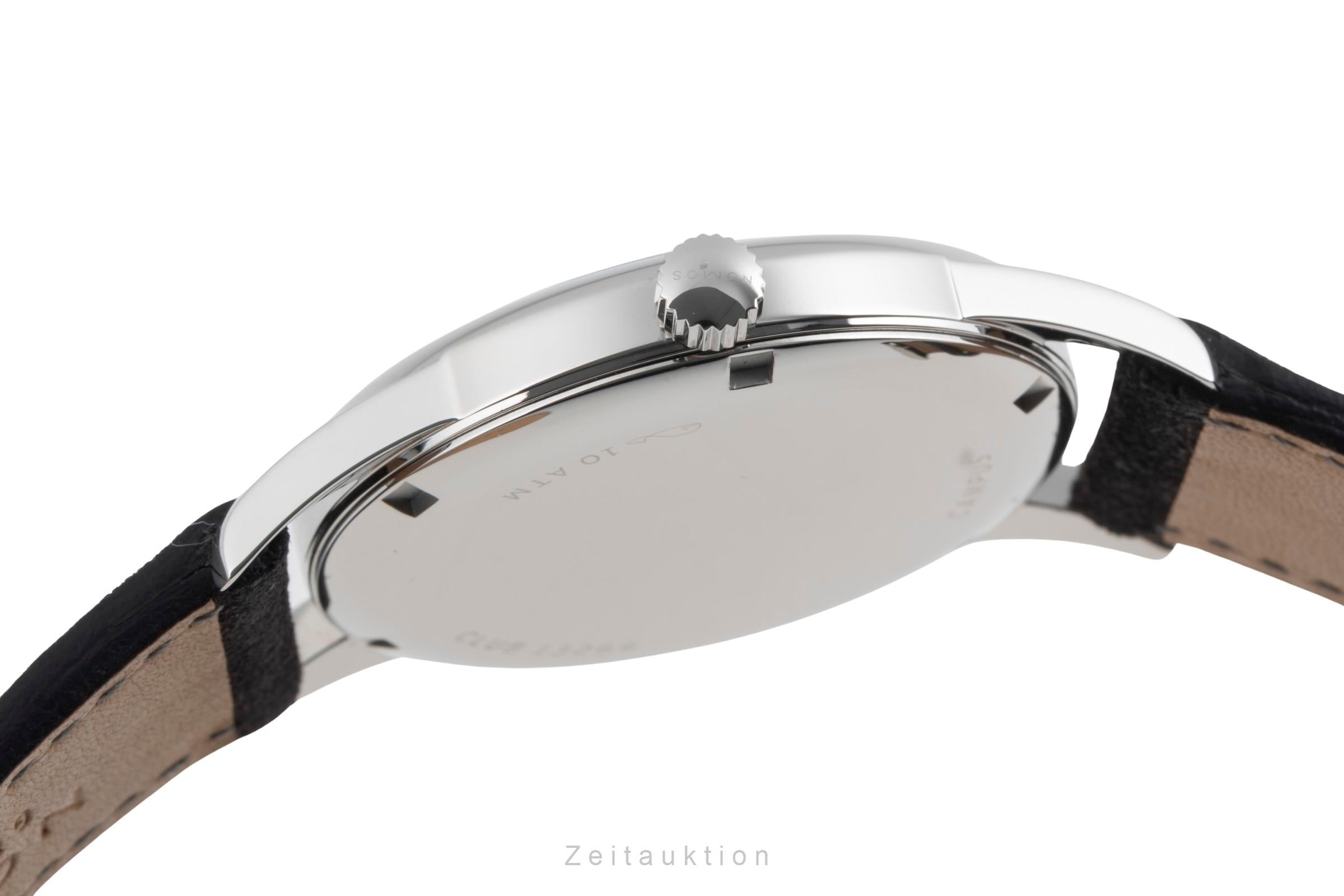 Nomos Club steel manual winding men's watch 735 LP: 1480EUR  [2600809]