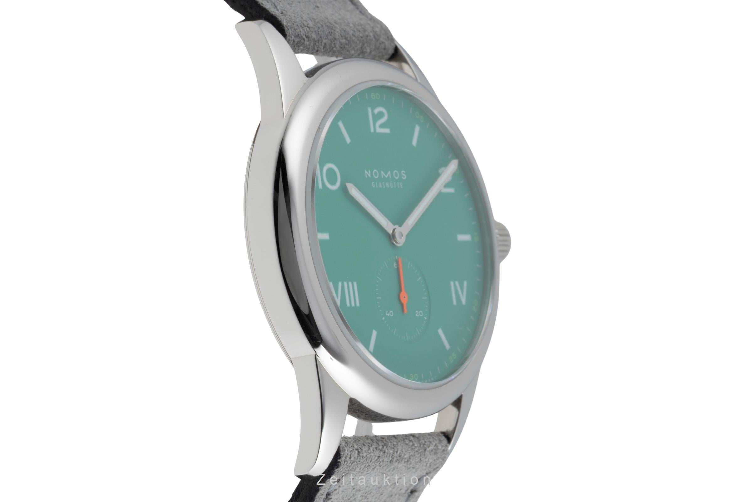 Nomos Club Campus Electric Green Handaufzug Ref. 726 B&P 2024 [2600810]