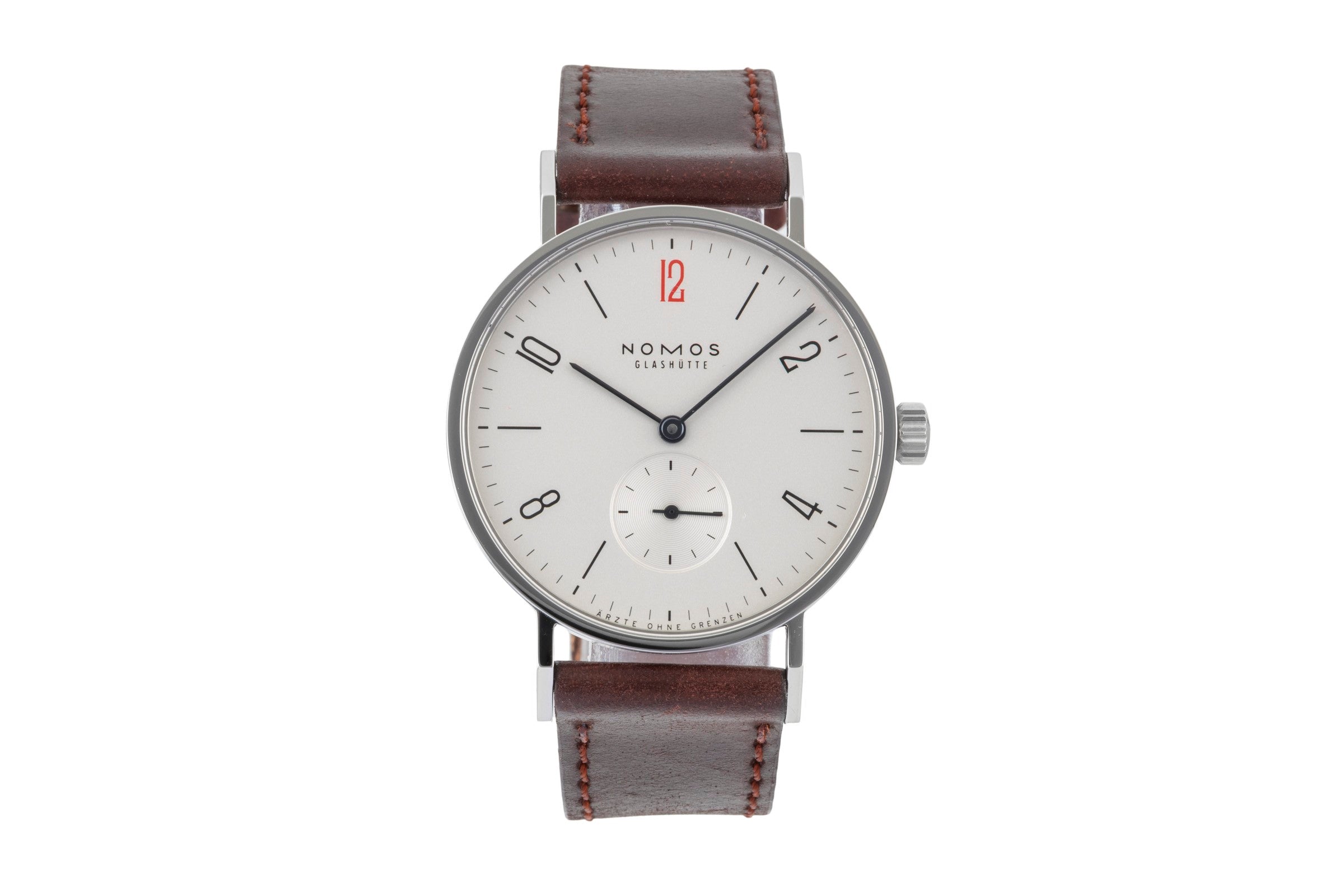 Nomos Tangente steel manual winding men's watch Tangente Ärzte ohne Grenzen Limited  [2600811]