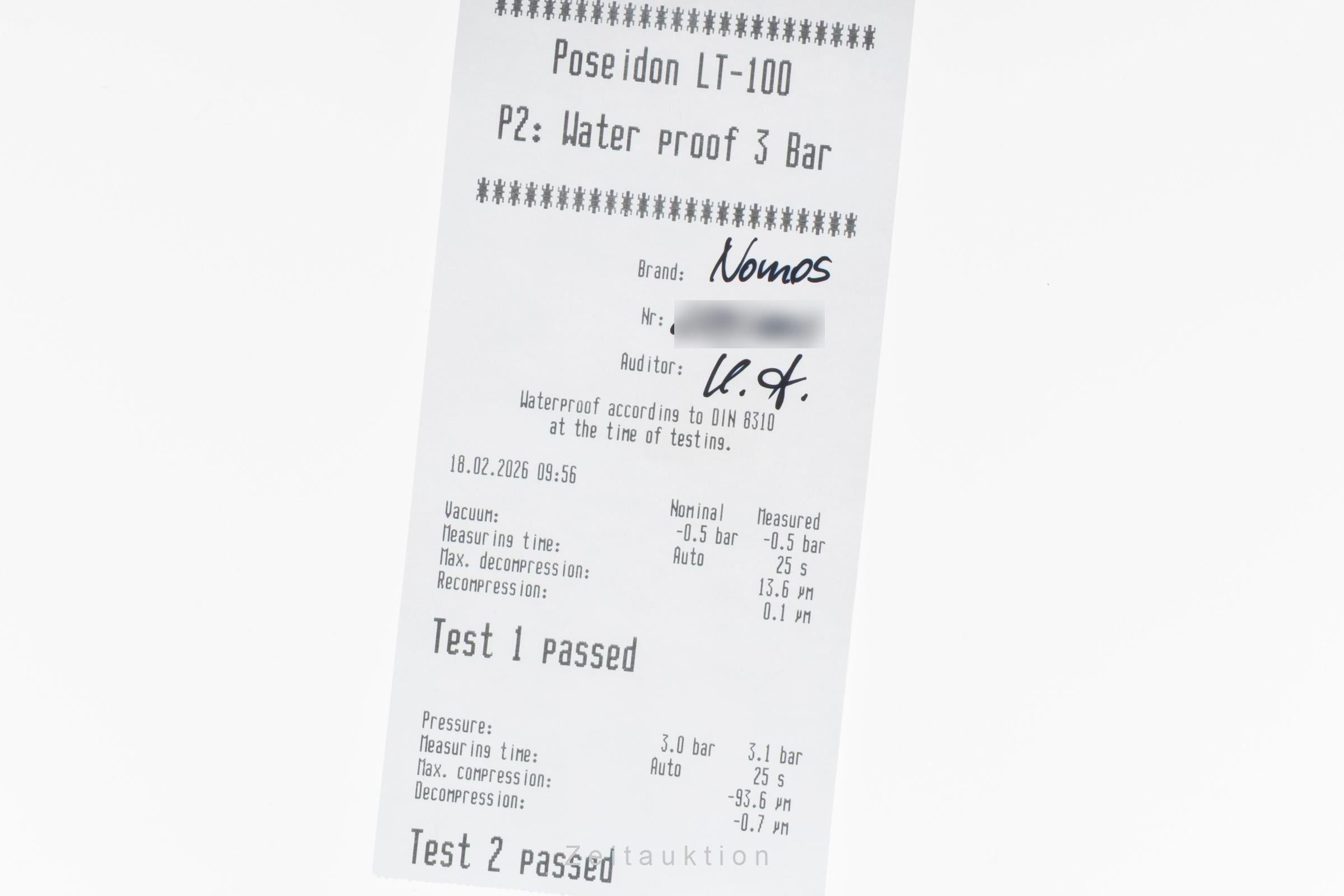 Nomos Tangente acciaio carica manuale orologio da uomo Tangente Ärzte ohne Grenzen Limited  [2600811]