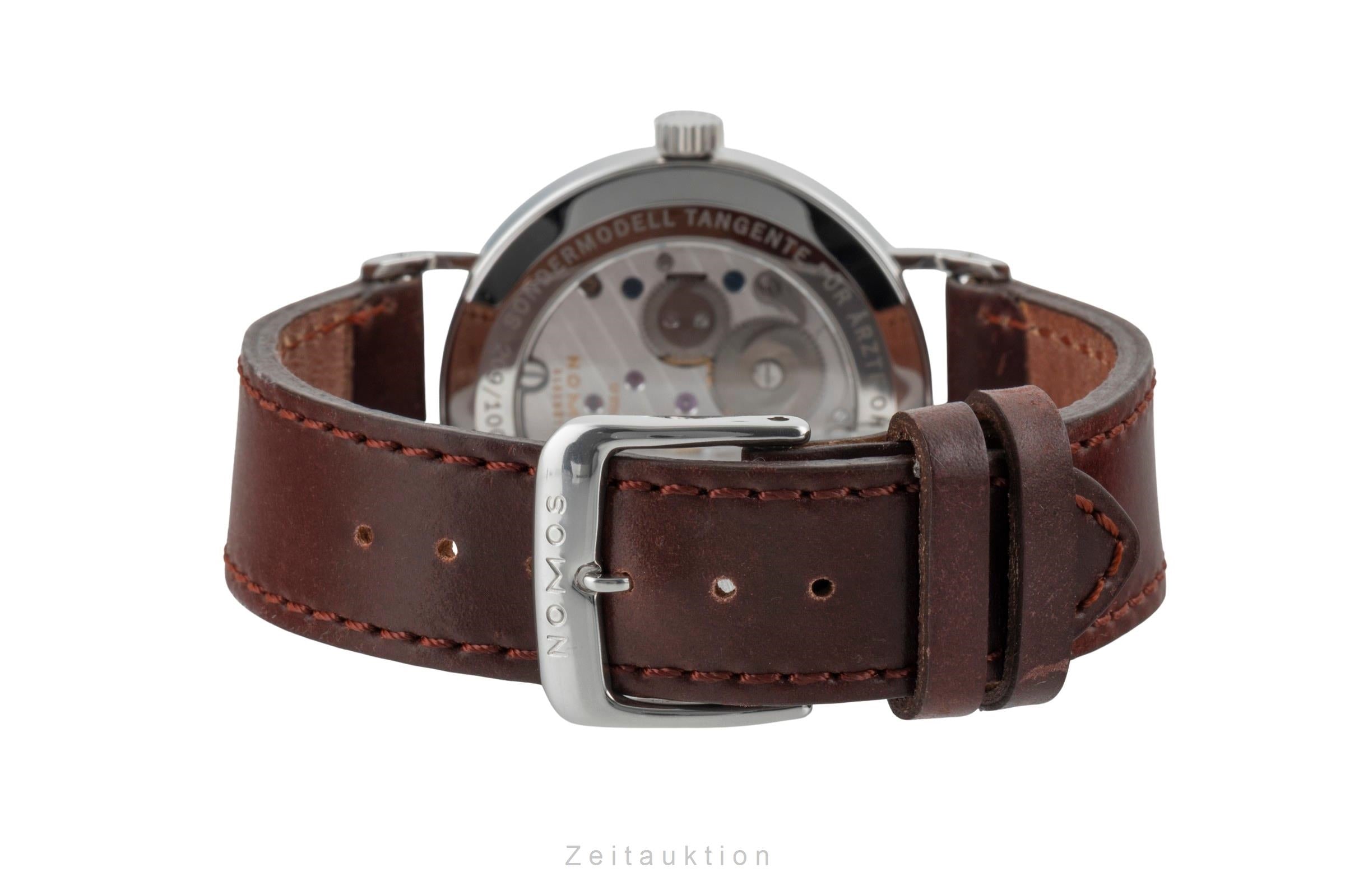 Nomos Tangente acciaio carica manuale orologio da uomo Tangente Ärzte ohne Grenzen Limited  [2600811]