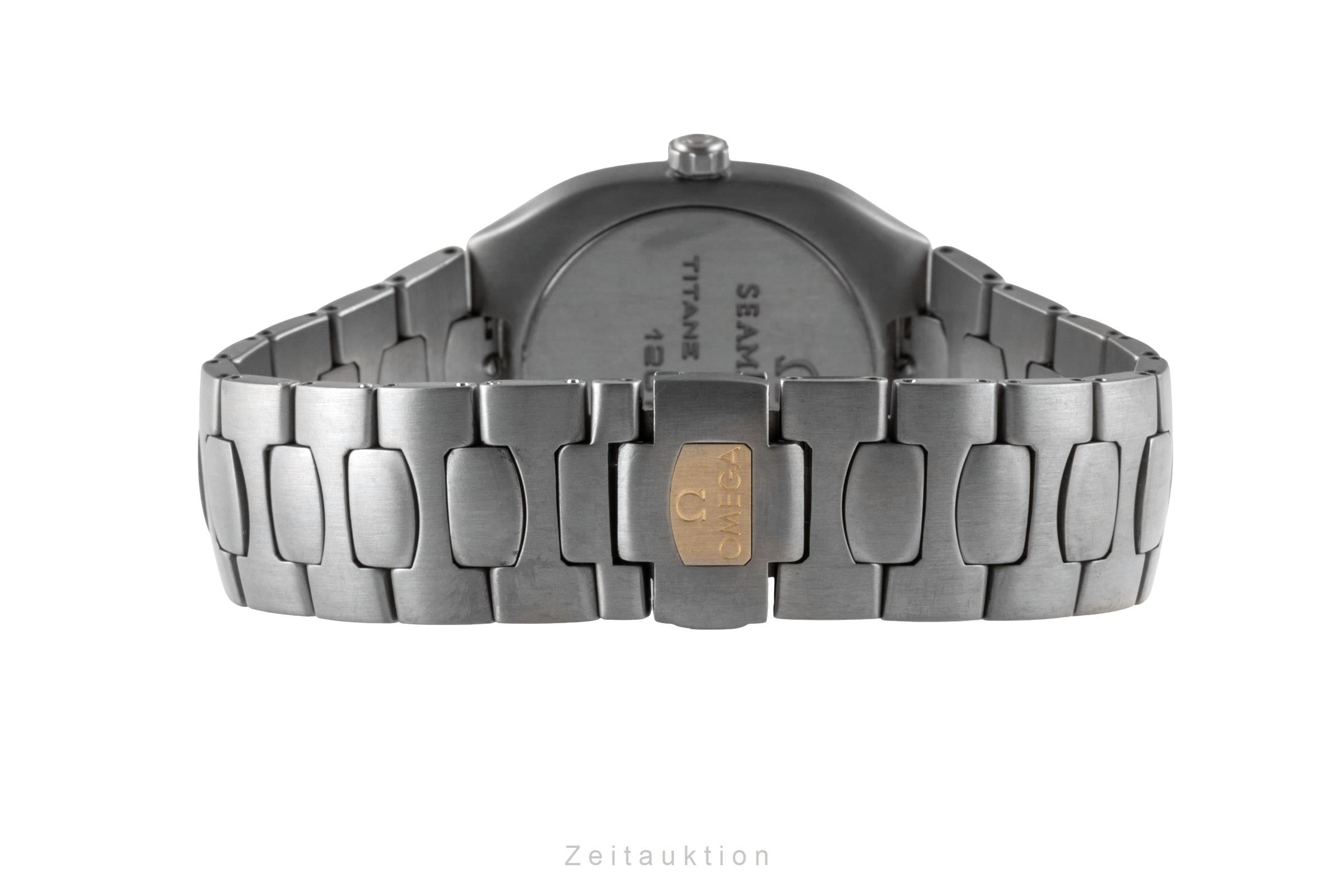 Omega Seamaster titanio / oro cuarzo reloj para caballeros 5814.40.00  [2600813]