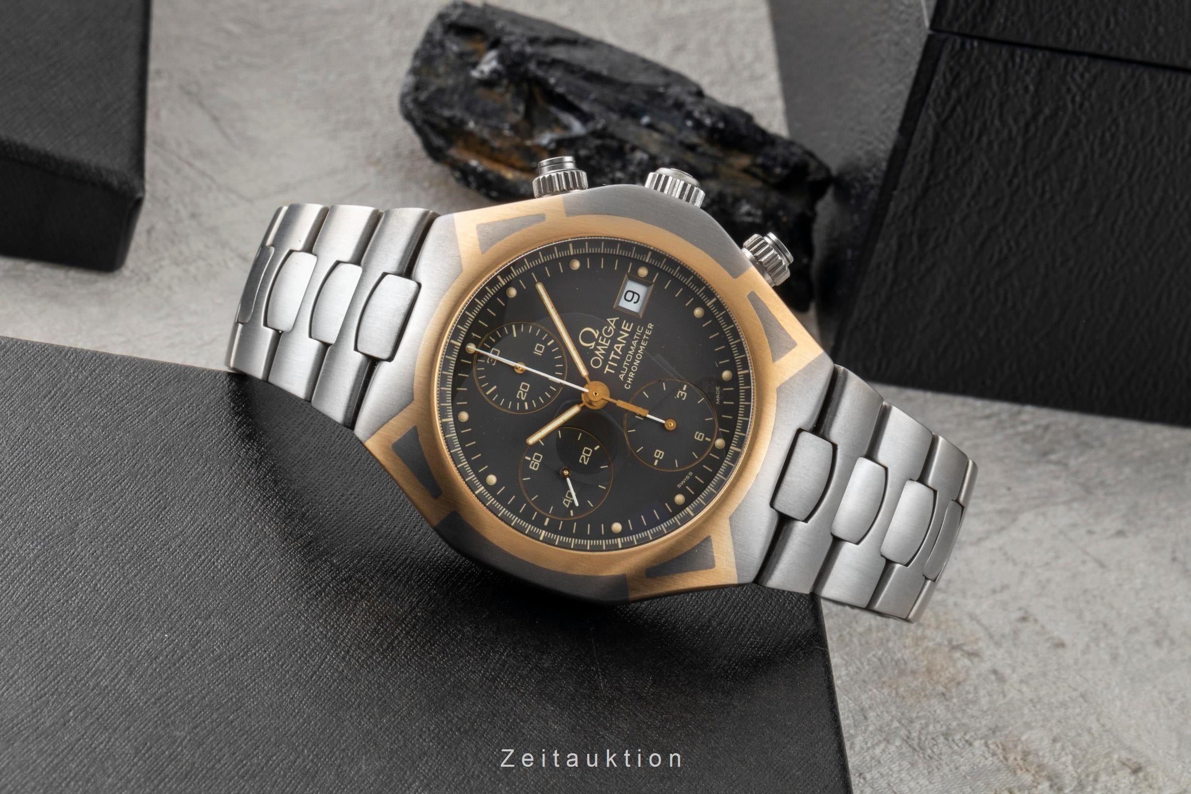 Omega Seamaster Polaris Chronograph Titan / Gold Automatik Ref. 5890.40.00  [2600814]