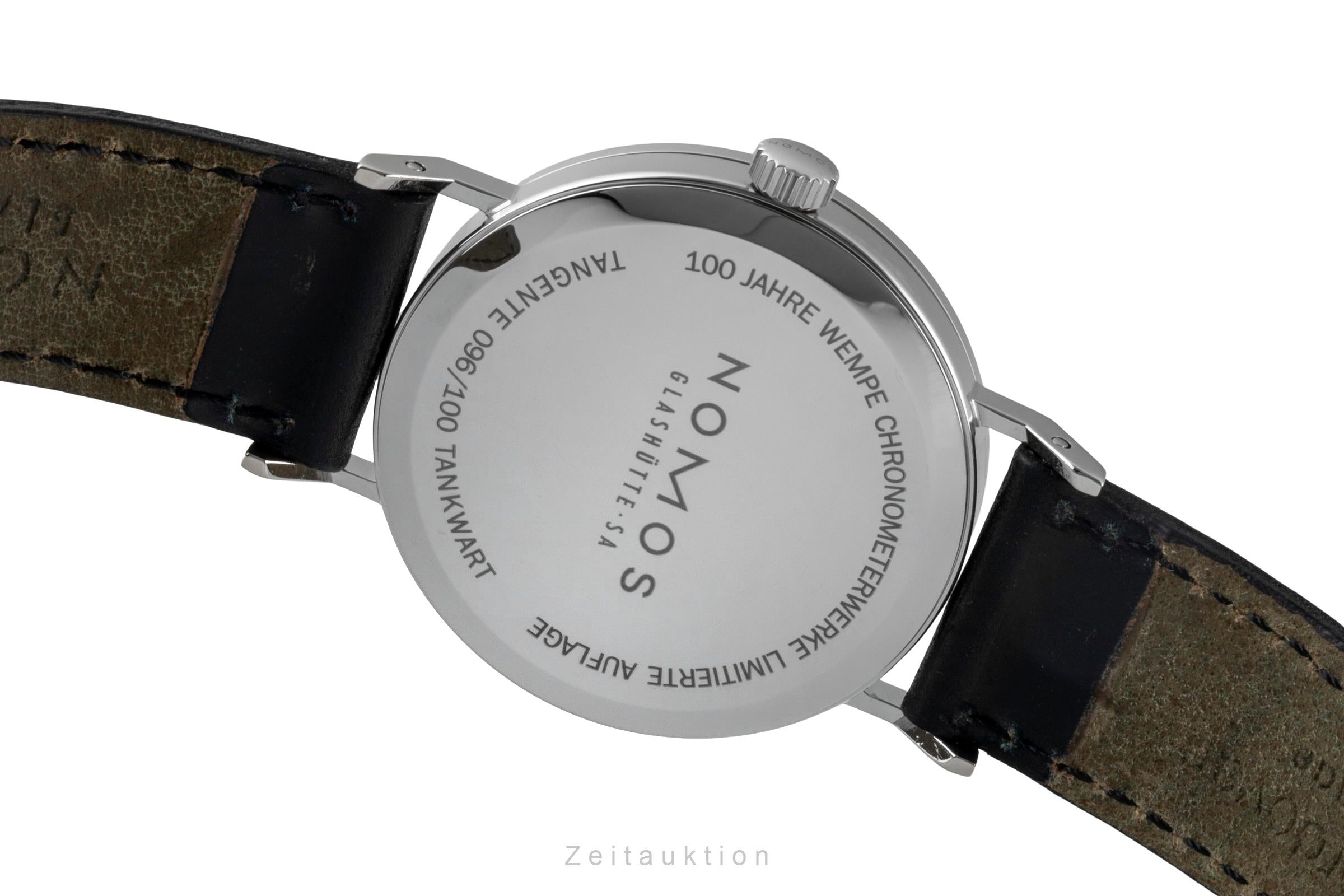 Nomos Tangente acciaio carica manuale orologio da uomo Tangente Tankwart Limited  [2600815]
