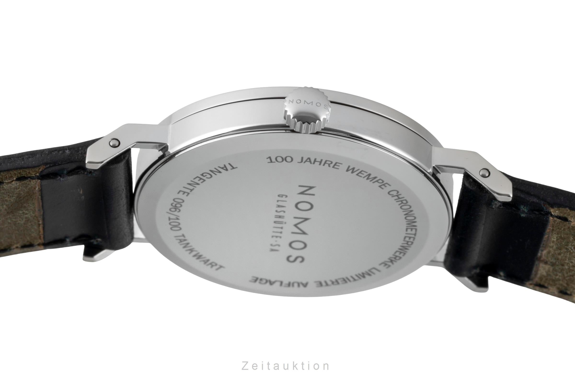 Nomos Tangente acciaio carica manuale orologio da uomo Tangente Tankwart Limited  [2600815]