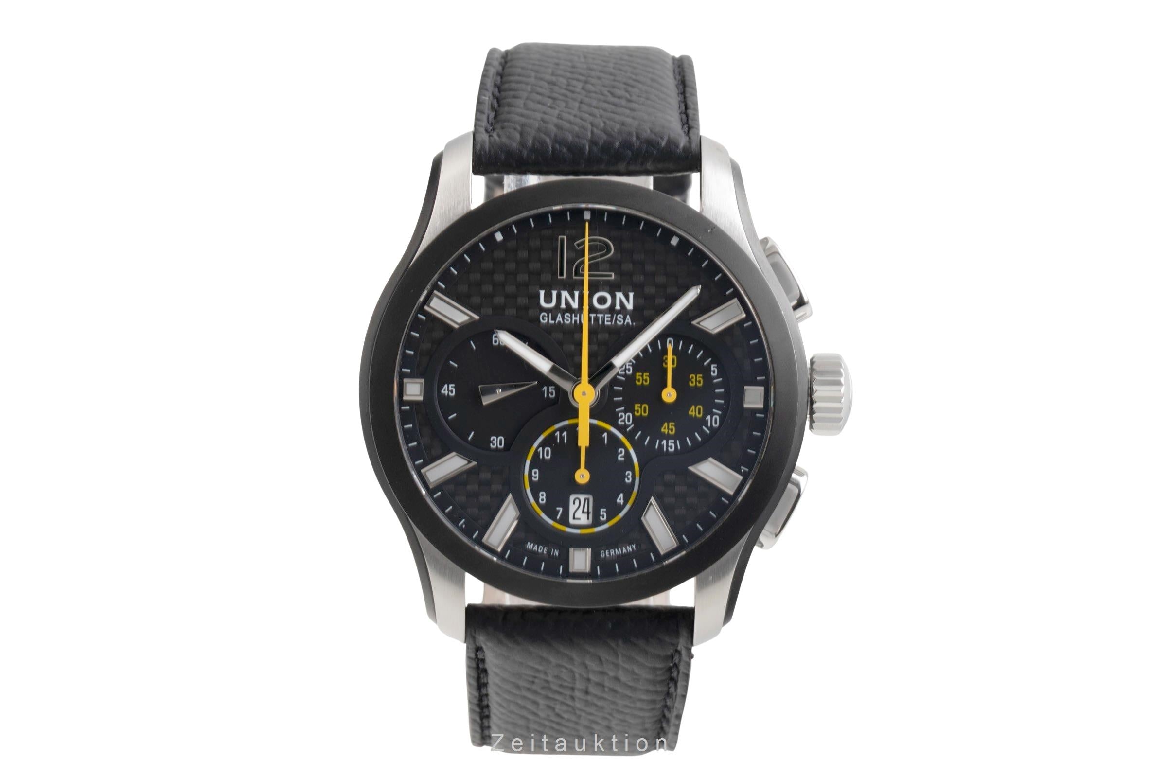 Union Glashütte Belisar Chronograph Automatik Stahl Herrenuhr Ref. D002.627A  [2600817]