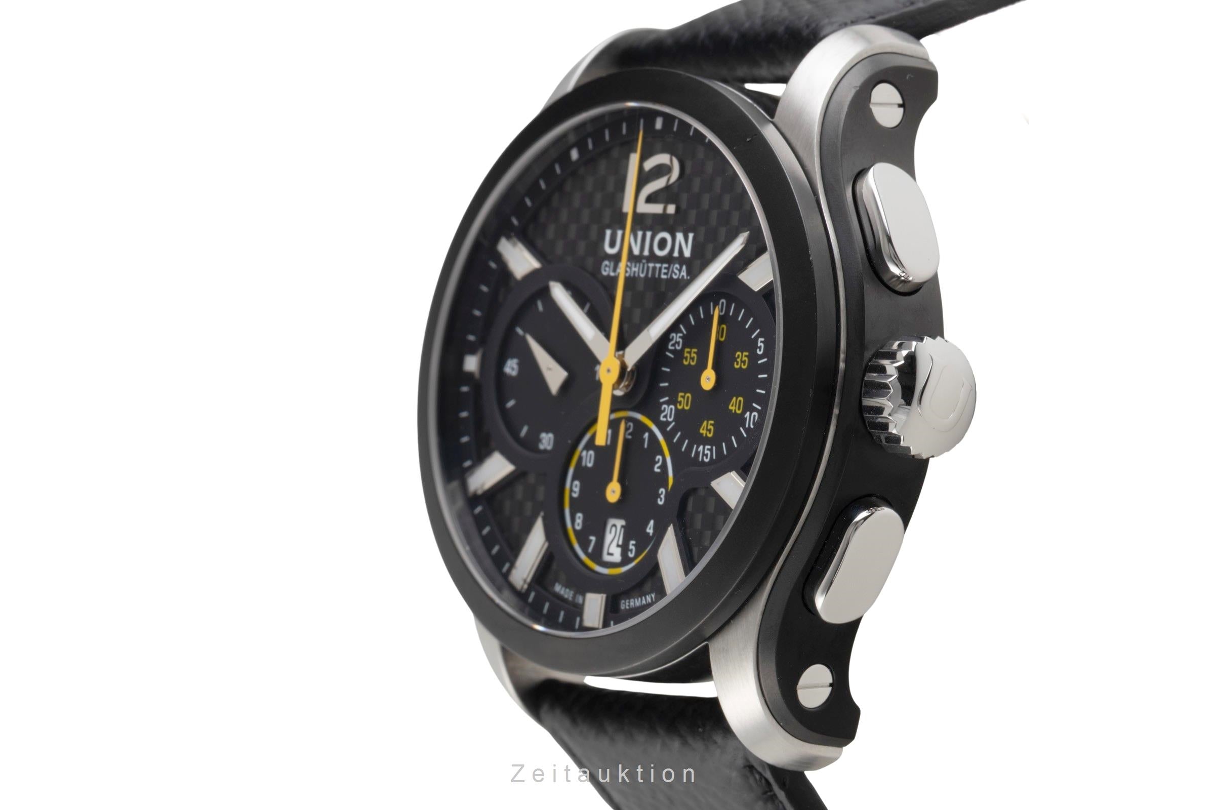Union Glashütte Belisar Chronograph Automatik Stahl Herrenuhr Ref. D002.627A  [2600817]