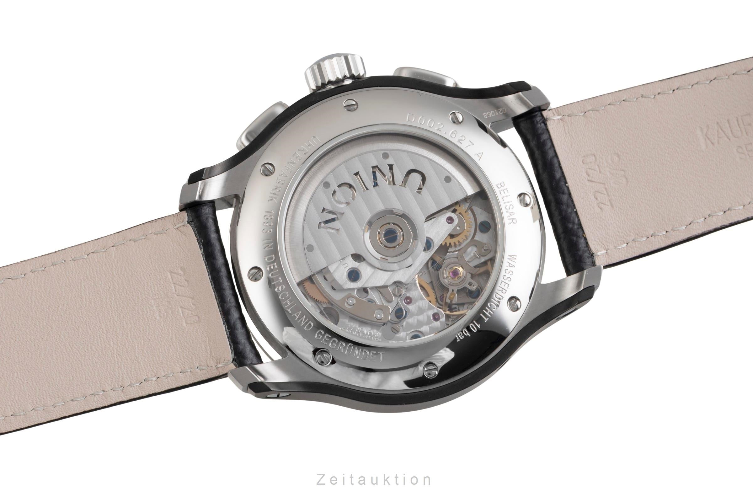 Union Glashütte Belisar Chronograph Automatik Stahl Herrenuhr Ref. D002.627A  [2600817]