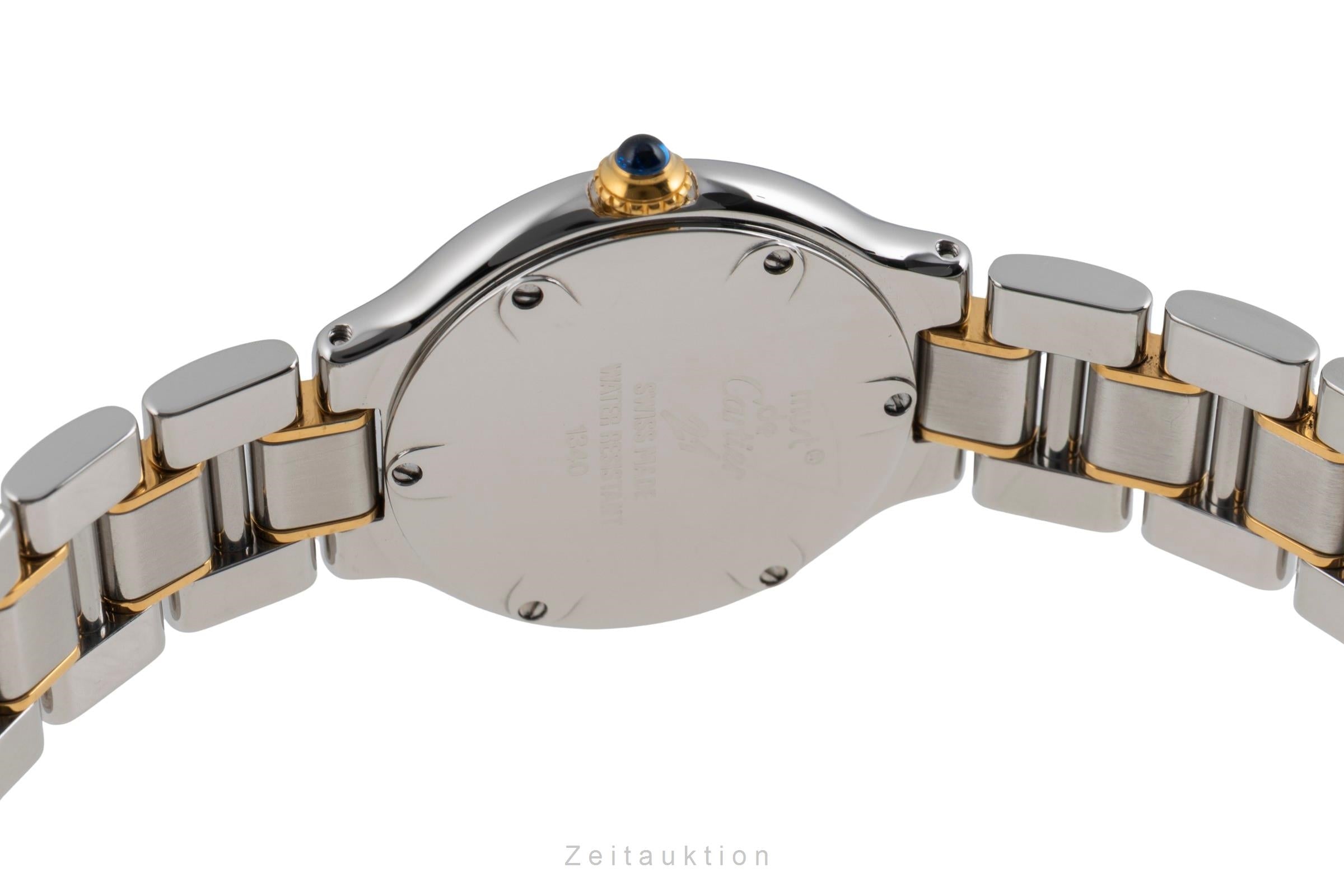 Cartier must de Cartier 21 Lady Stahl / Gold Quarz Ref. W10073R6 B&P 1997 [2600818]