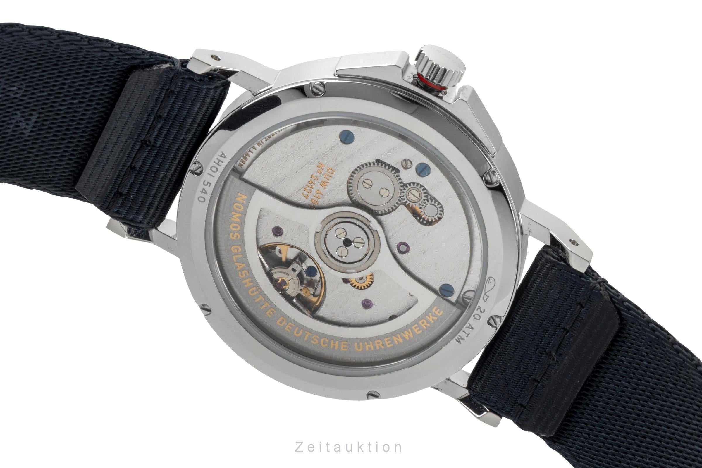 Nomos Ahoi acier automatique montre pour hommes 526 LP: 4020EUR  [2600819]