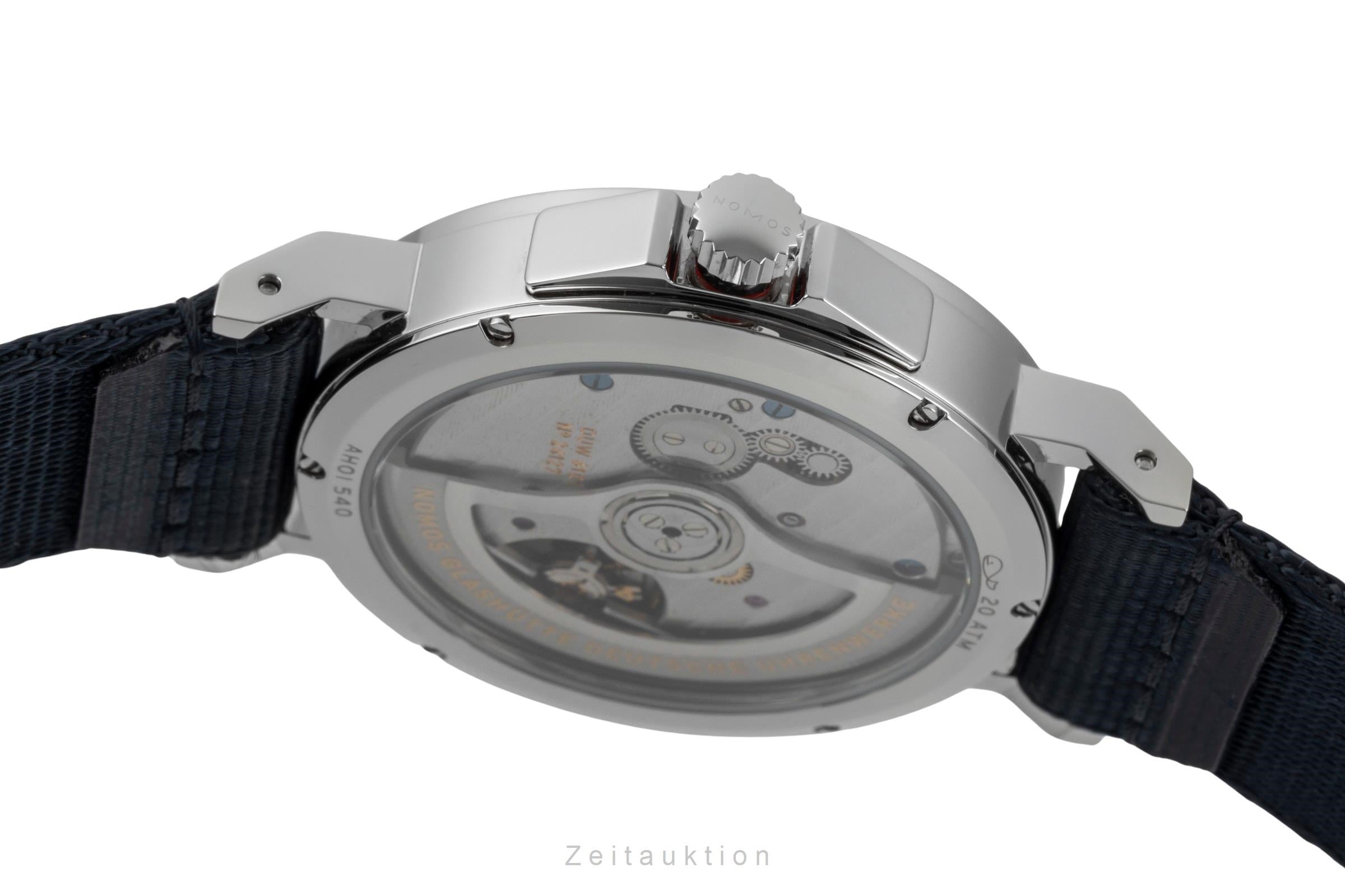 Nomos Ahoi acier automatique montre pour hommes 526 LP: 4020EUR  [2600819]