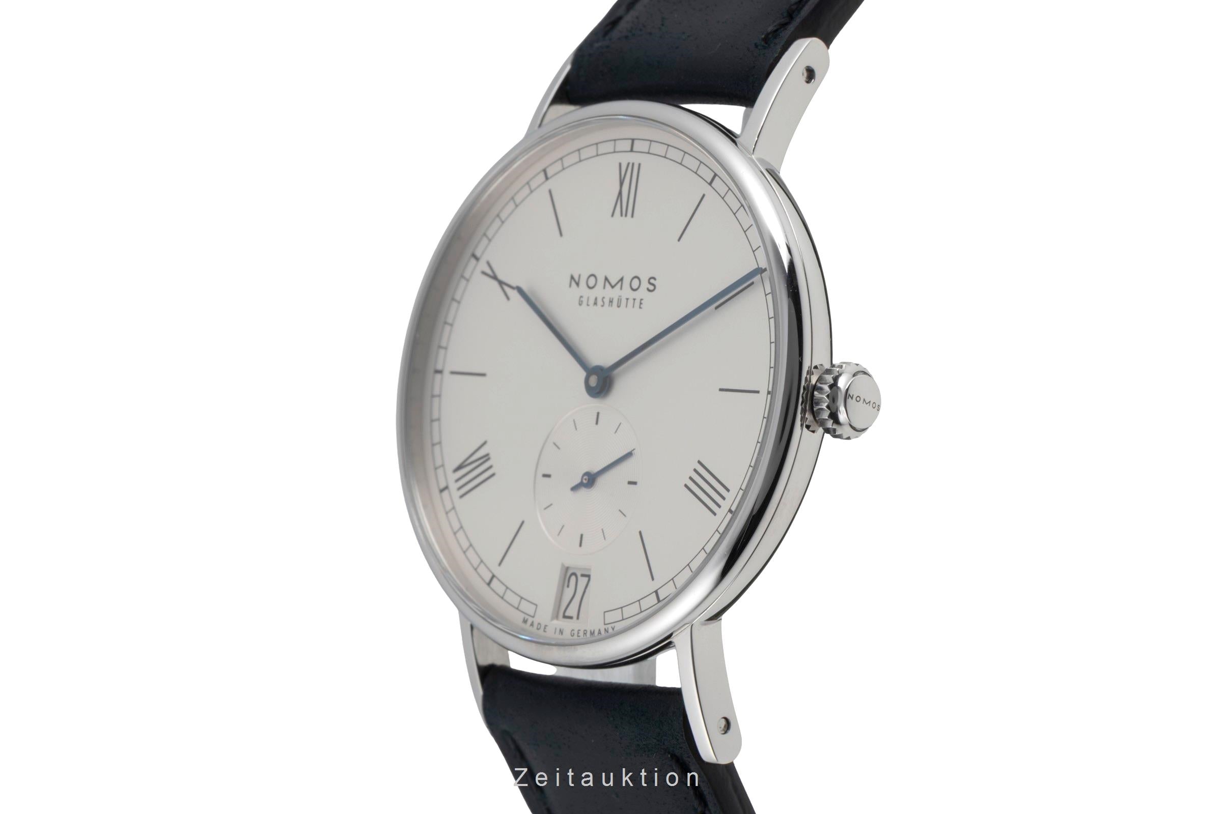 Nomos Ludwig acier à remontage manuel montre pour hommes 231 LP: 2400EUR  [2600820]