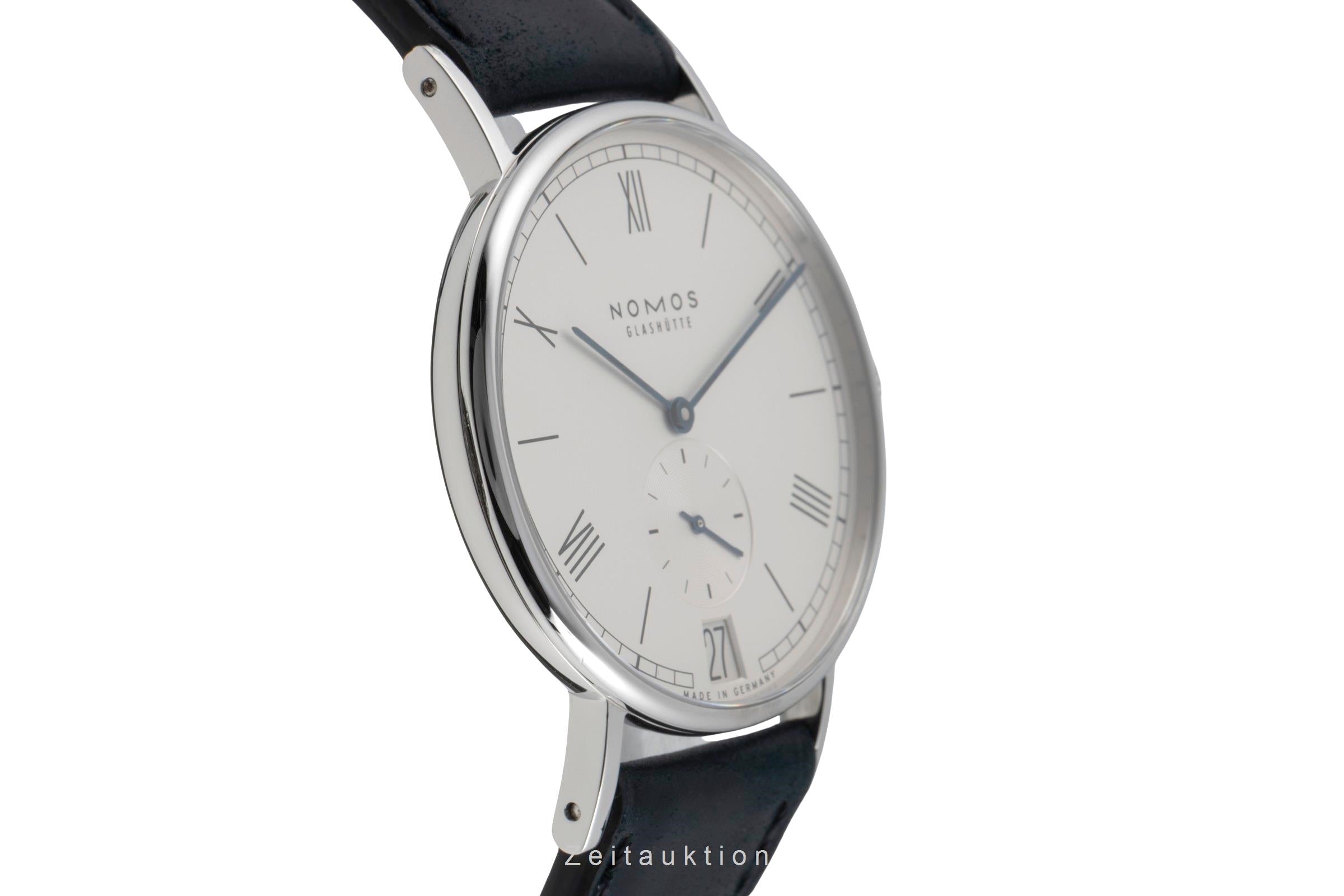 Nomos Ludwig acier à remontage manuel montre pour hommes 231 LP: 2400EUR  [2600820]