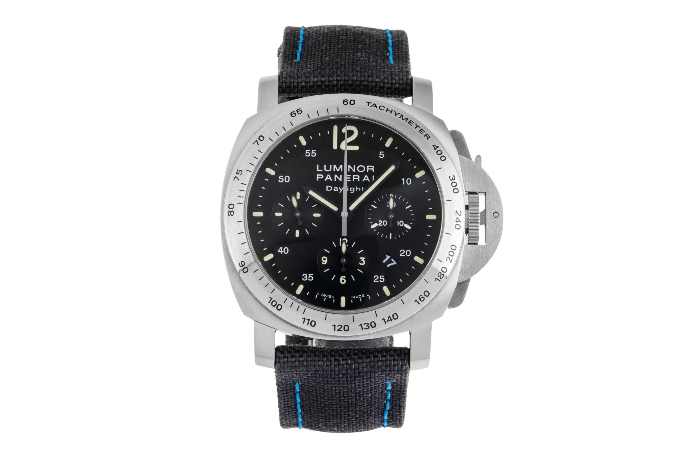 Panerai Luminor Chrono Daylight cronógrafo acero automático reloj para caballeros PAM00250  [2600822]