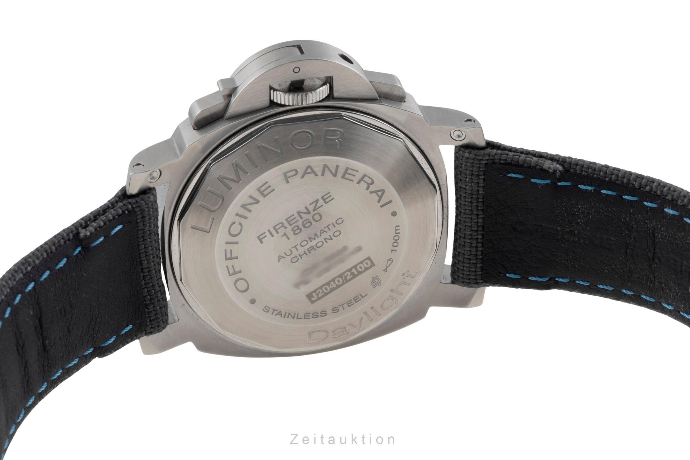 Panerai Luminor Chrono Daylight chronograph steel automatic men's watch PAM00250  [2600822]