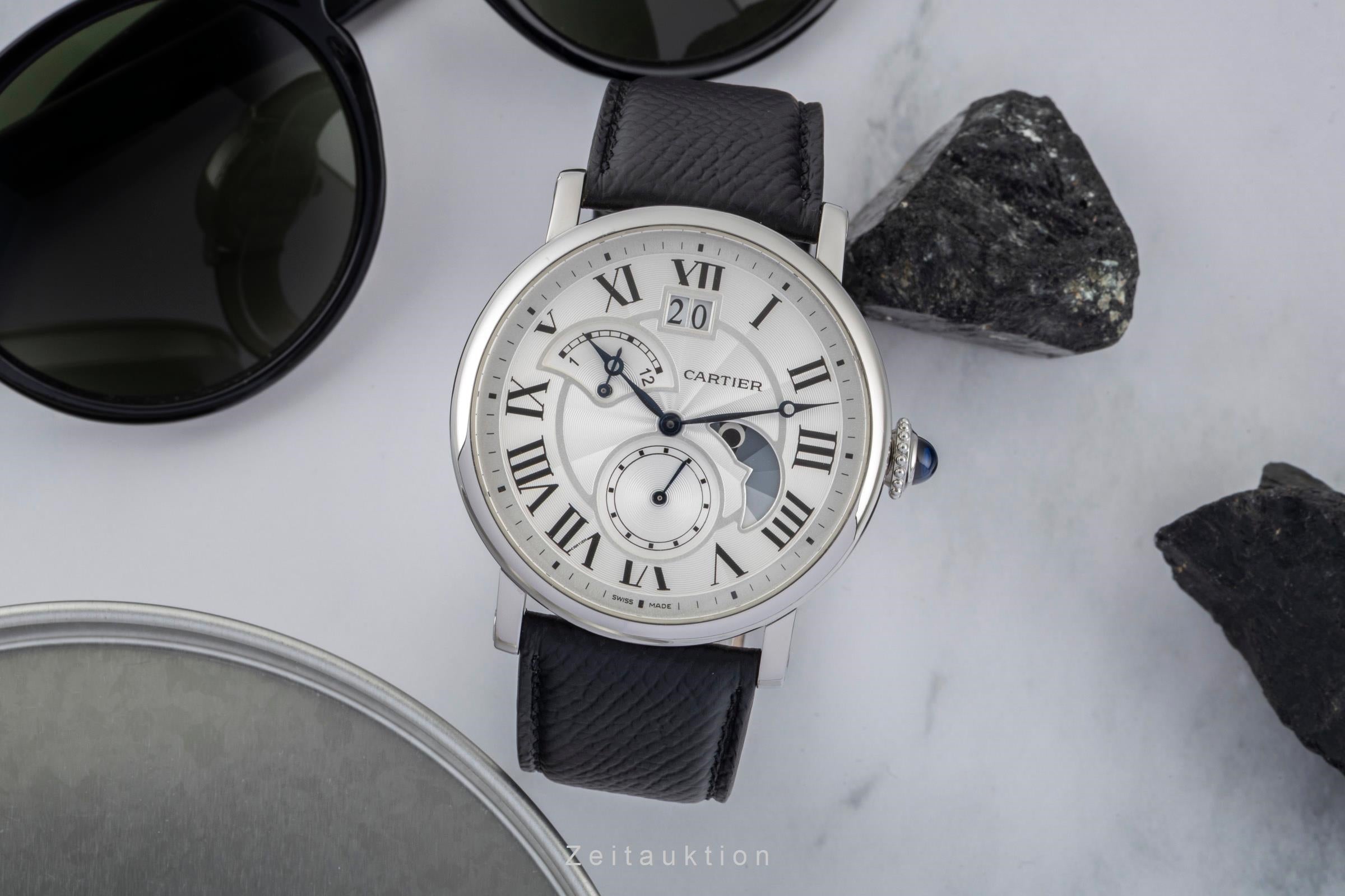 Cartier Rotonde de Cartier acero automático reloj para caballeros W1556368  [2600825]