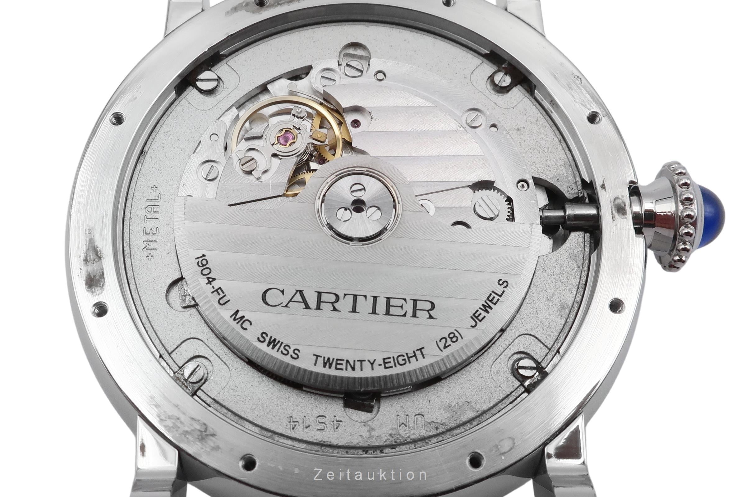 Cartier Rotonde de Cartier acero automático reloj para caballeros W1556368  [2600825]