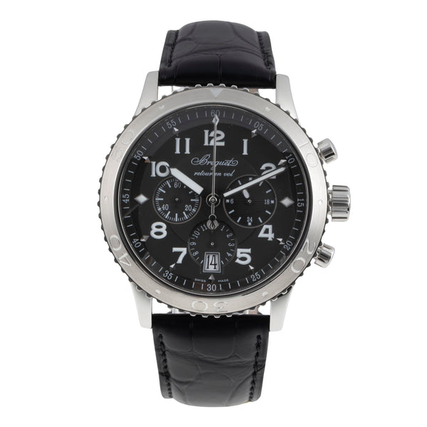 Breguet Type XXI Flyback Chronograph Automatik Stahl Herrenuhr Ref 3810ST/92/9ZU [2600826]