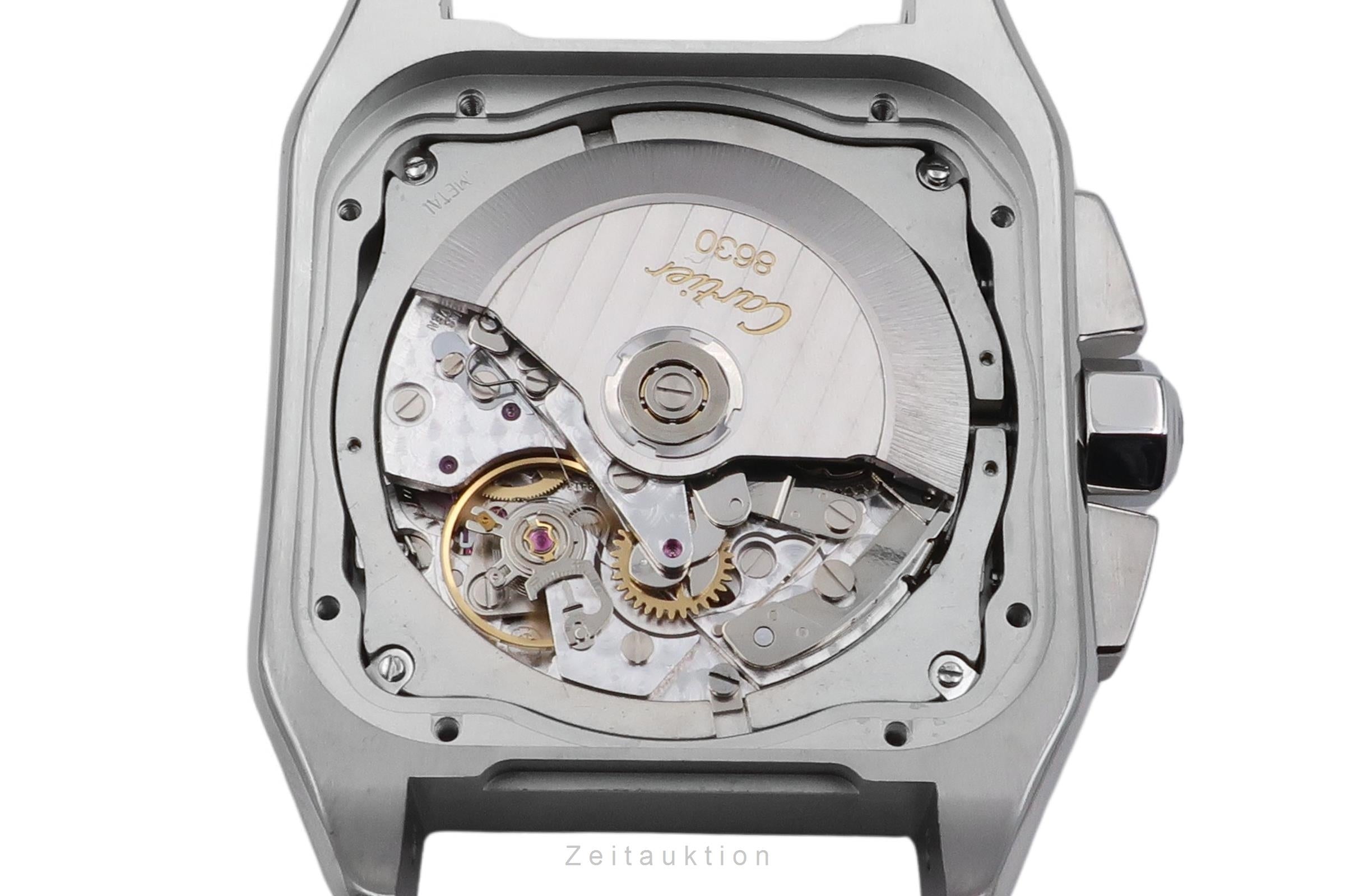 Cartier Santos 100 chronograph steel / gold automatic men's watch W20091X7  [2600828]