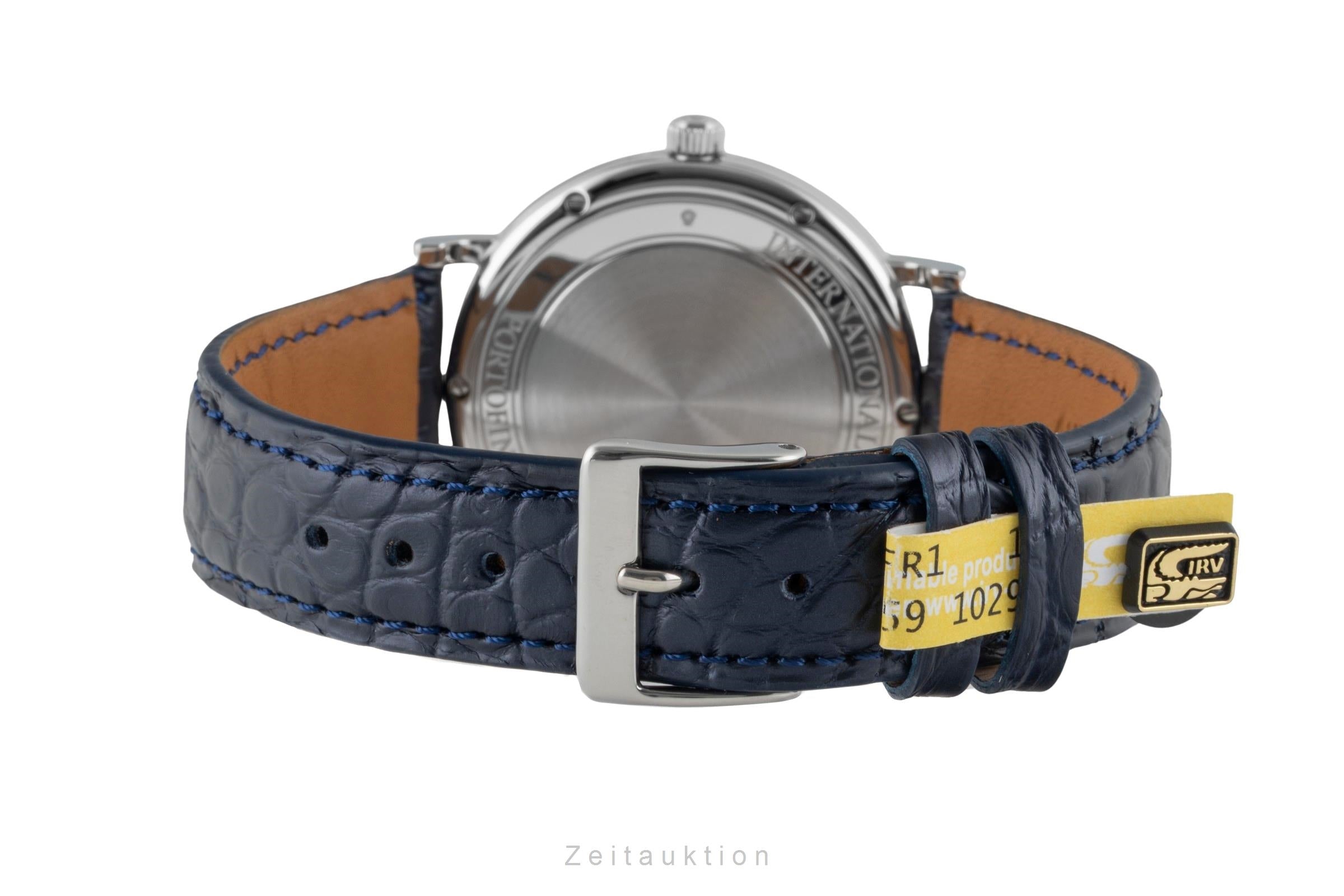 IWC Portofino 40 Blue Dial Stahl Automatik Herrenuhr Ref. IW356523 NP: 5300,- € [2600834]