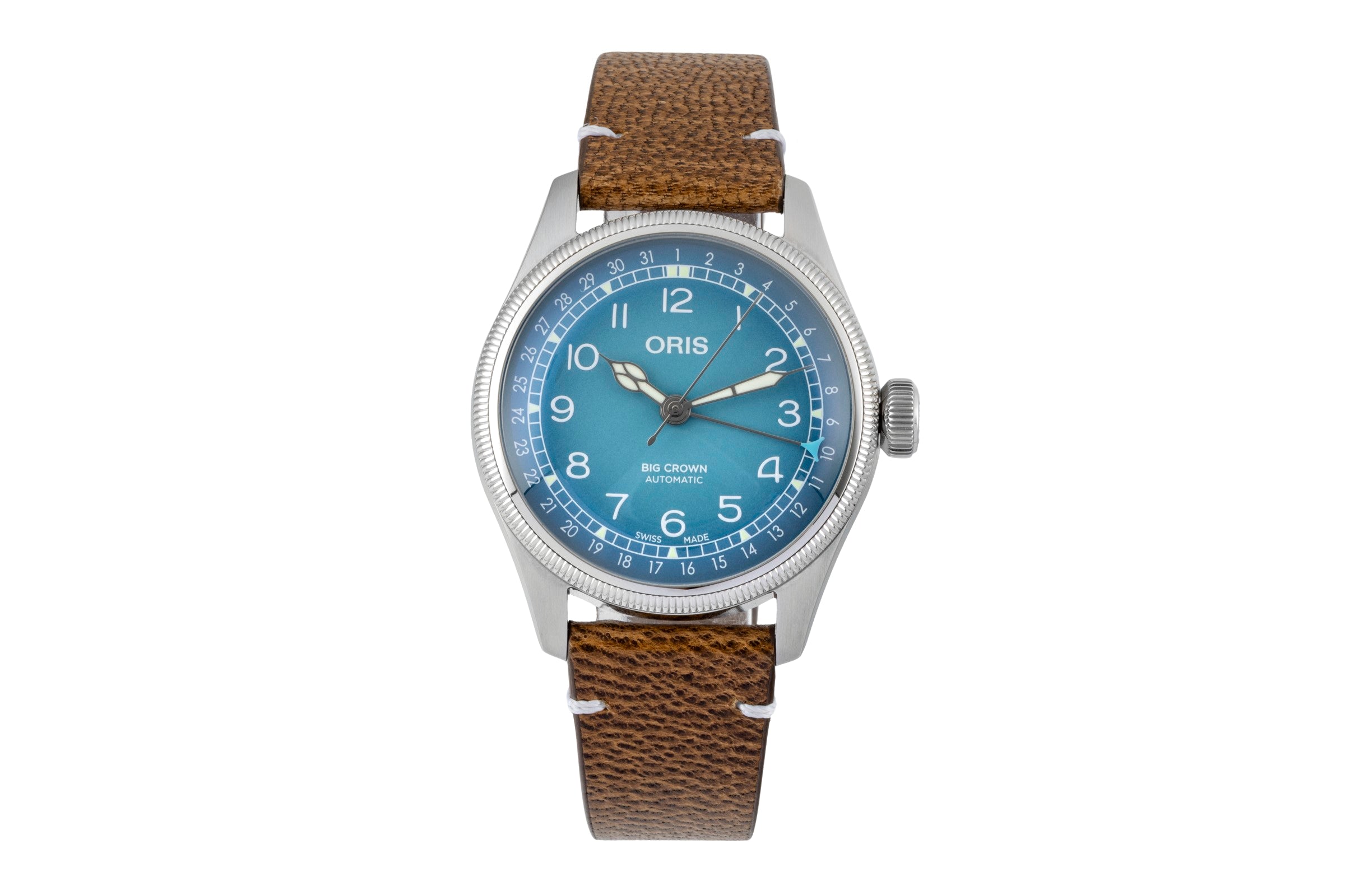 Oris Big Crown acero automático reloj para caballeros 01 754 7779 4065-Set LP: 2250EUR  [2600835]