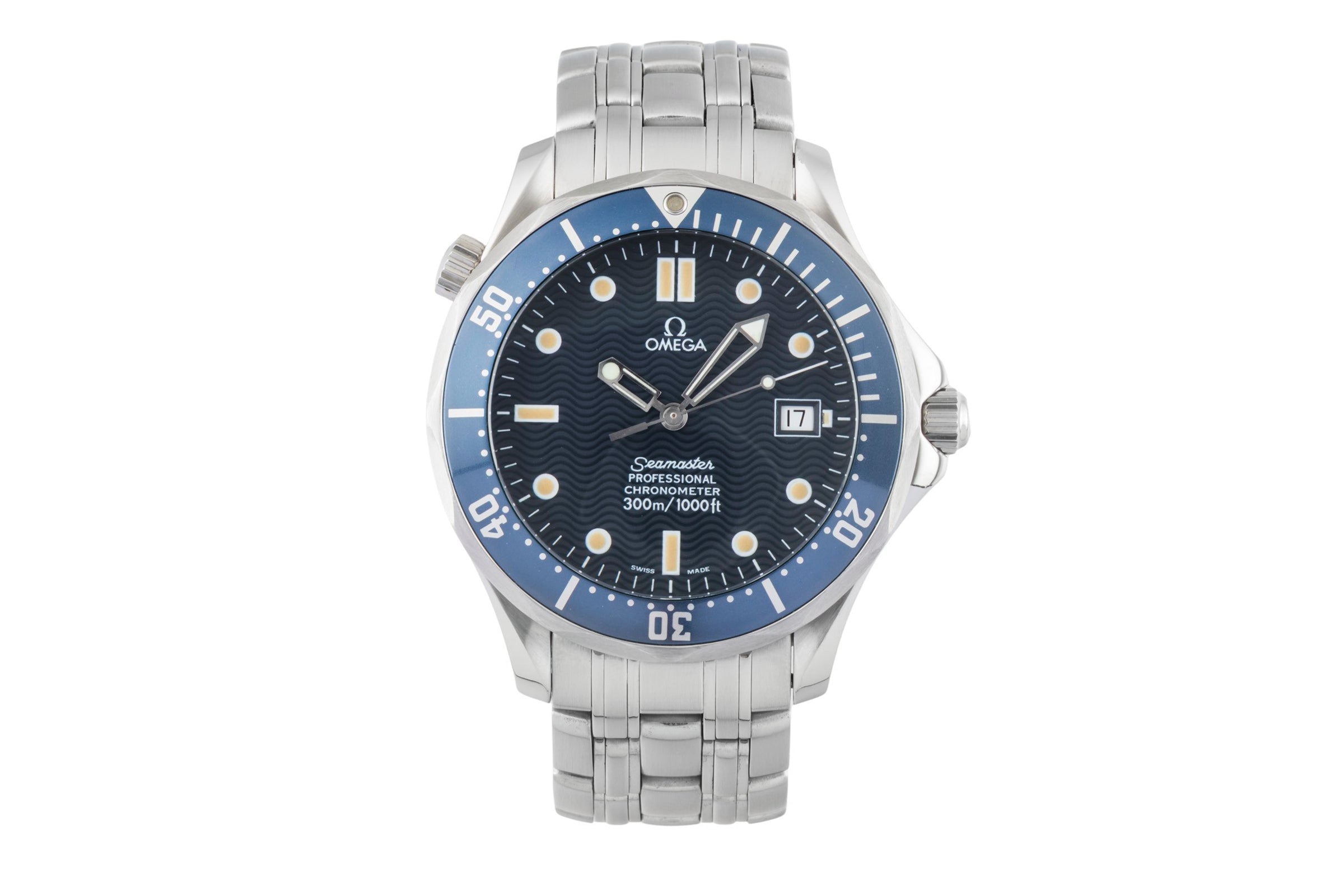 Omega Seamaster Diver 300M Stahl Automatik Herrenuhr Ref. 2531.80.00 B&P 1997 [2600836]