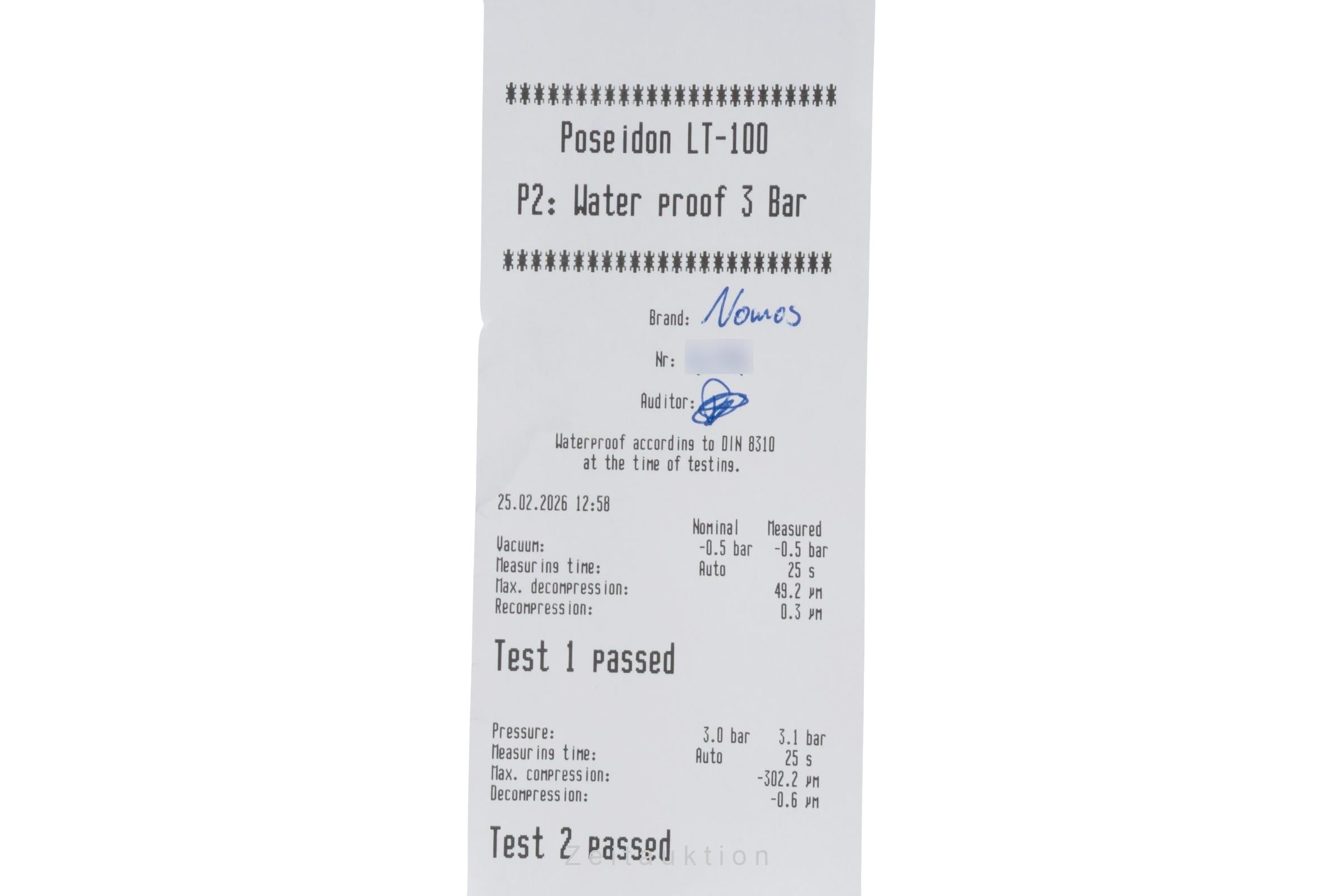 Nomos Tangente steel manual winding men's watch 101 LP: 1780EUR  [2600838]