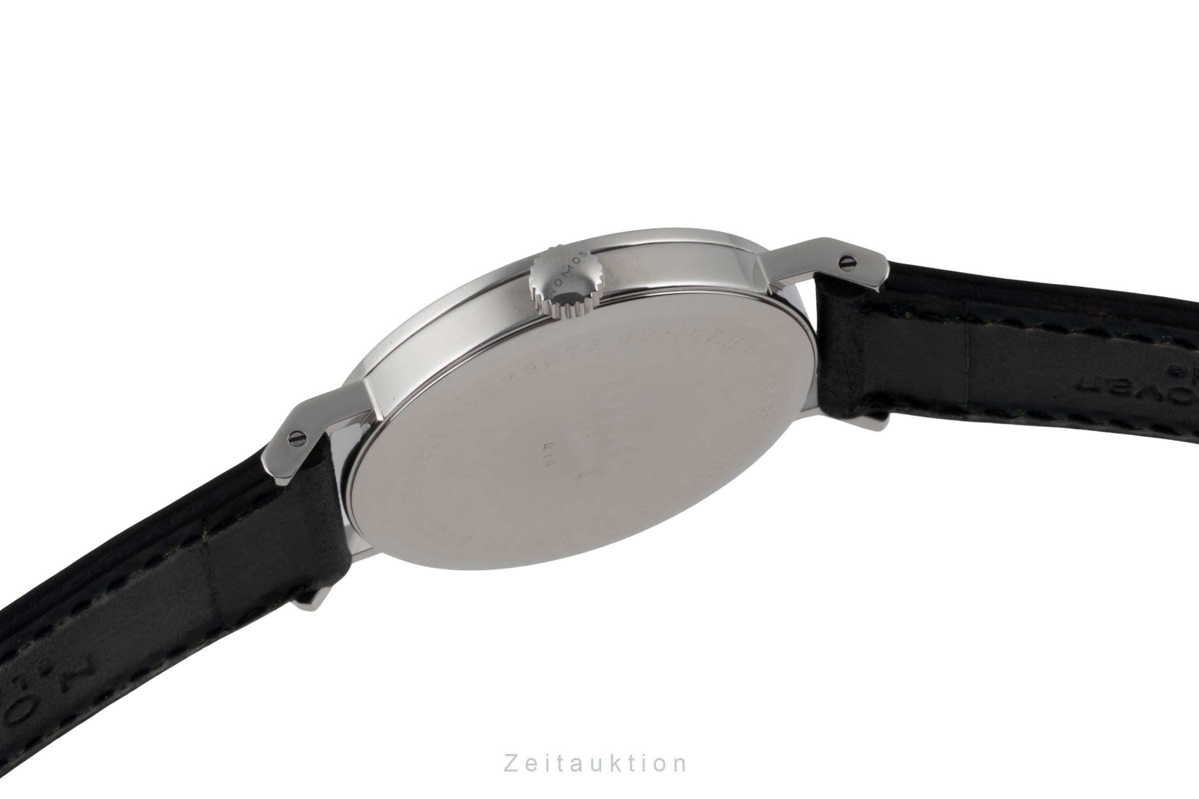 Nomos Tangente steel manual winding men's watch 101 LP: 1780EUR  [2600838]