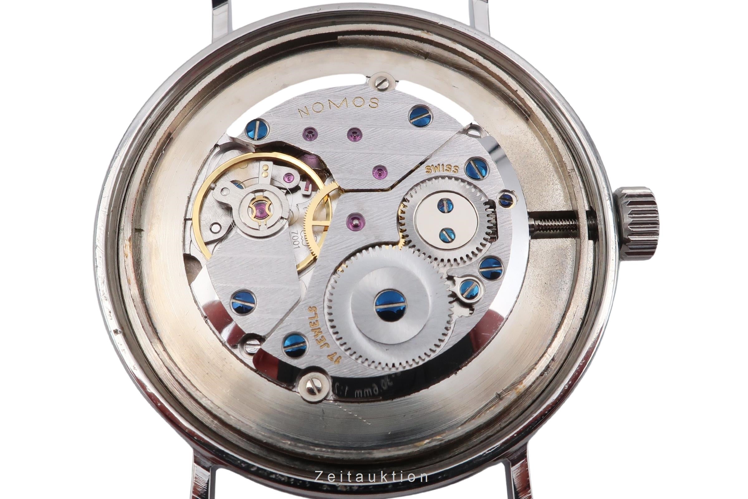 Nomos Tangente steel manual winding men's watch 101 LP: 1780EUR  [2600838]