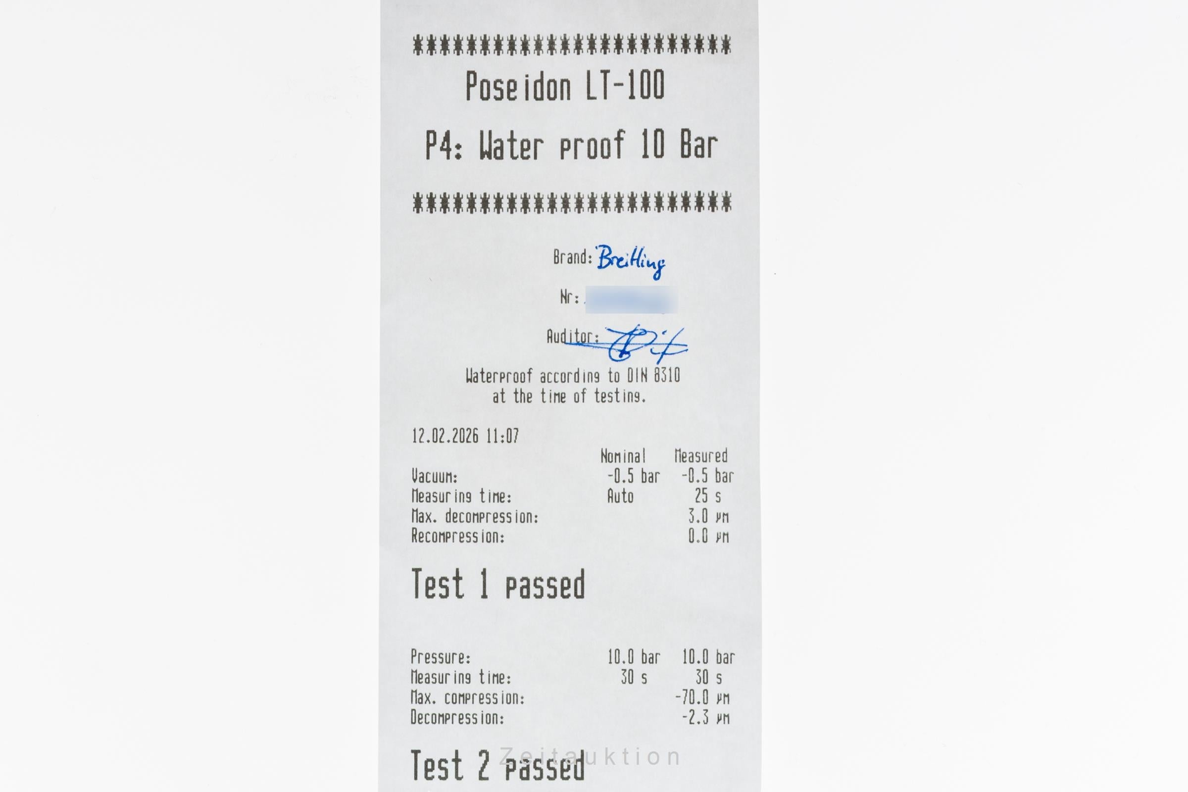 Breitling Avi chronograph steel automatic men's watch A233802A1L1A1 LP: 6200EUR  [2600840]