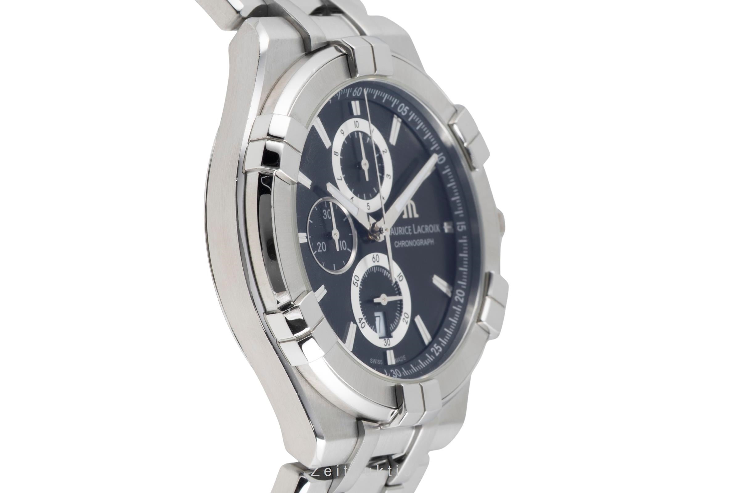 Maurice Lacroix Aikon Chronograph Stahl Quarz Herrenuhr Ref AI 1018-SS002-330-1  [2600841]
