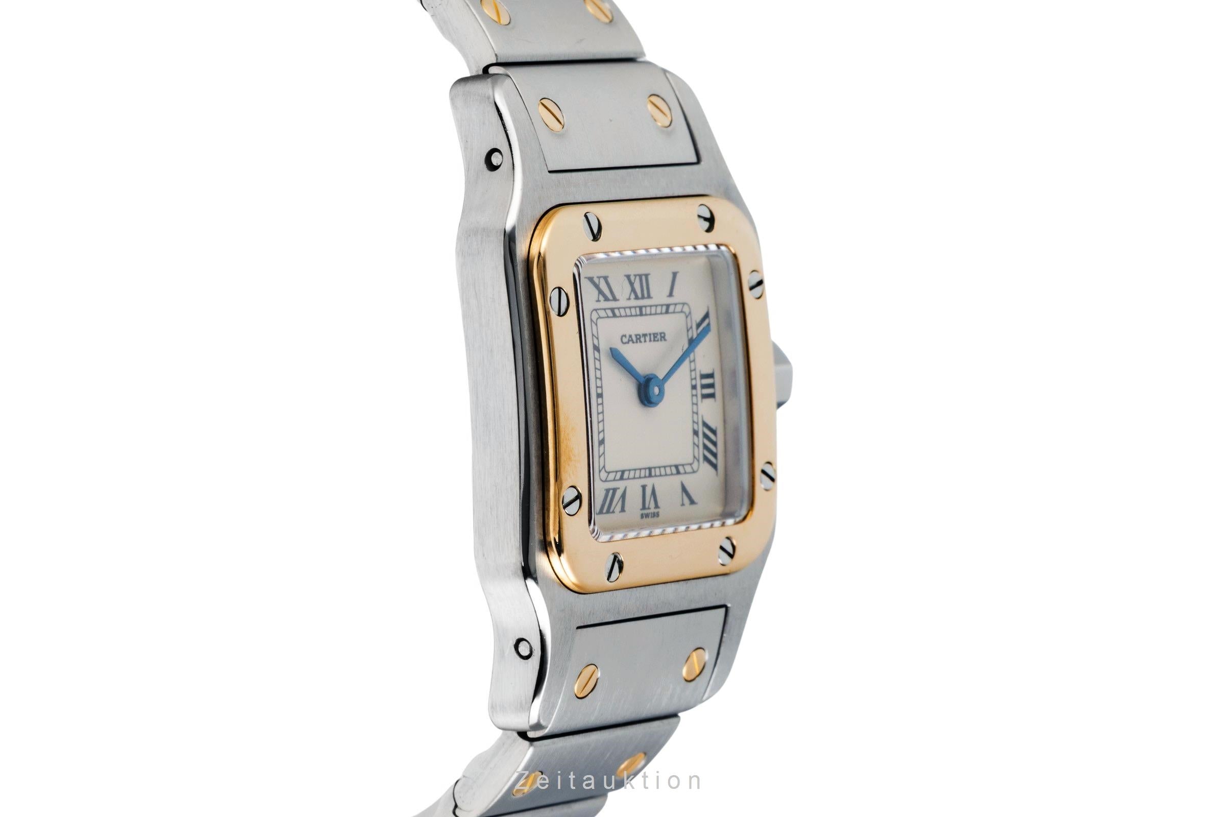 Cartier Santos steel / gold quartz Kal. 157 Ref. W20012C4 | 2600842